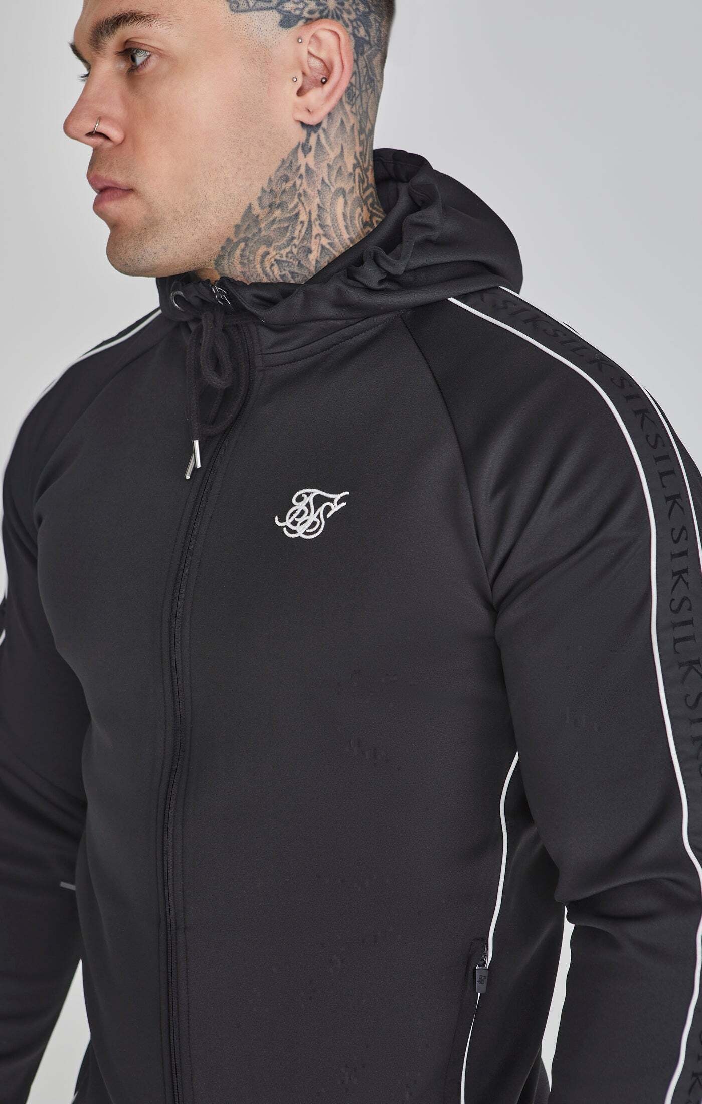 Siksilk Loungeanzug »Siksilk Kleidungsset Hoodie and Joggers Set«