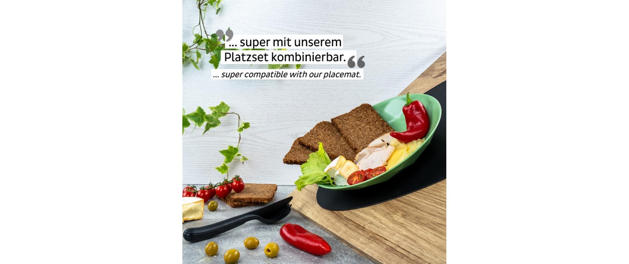 Kunststoffteller »Silwy«