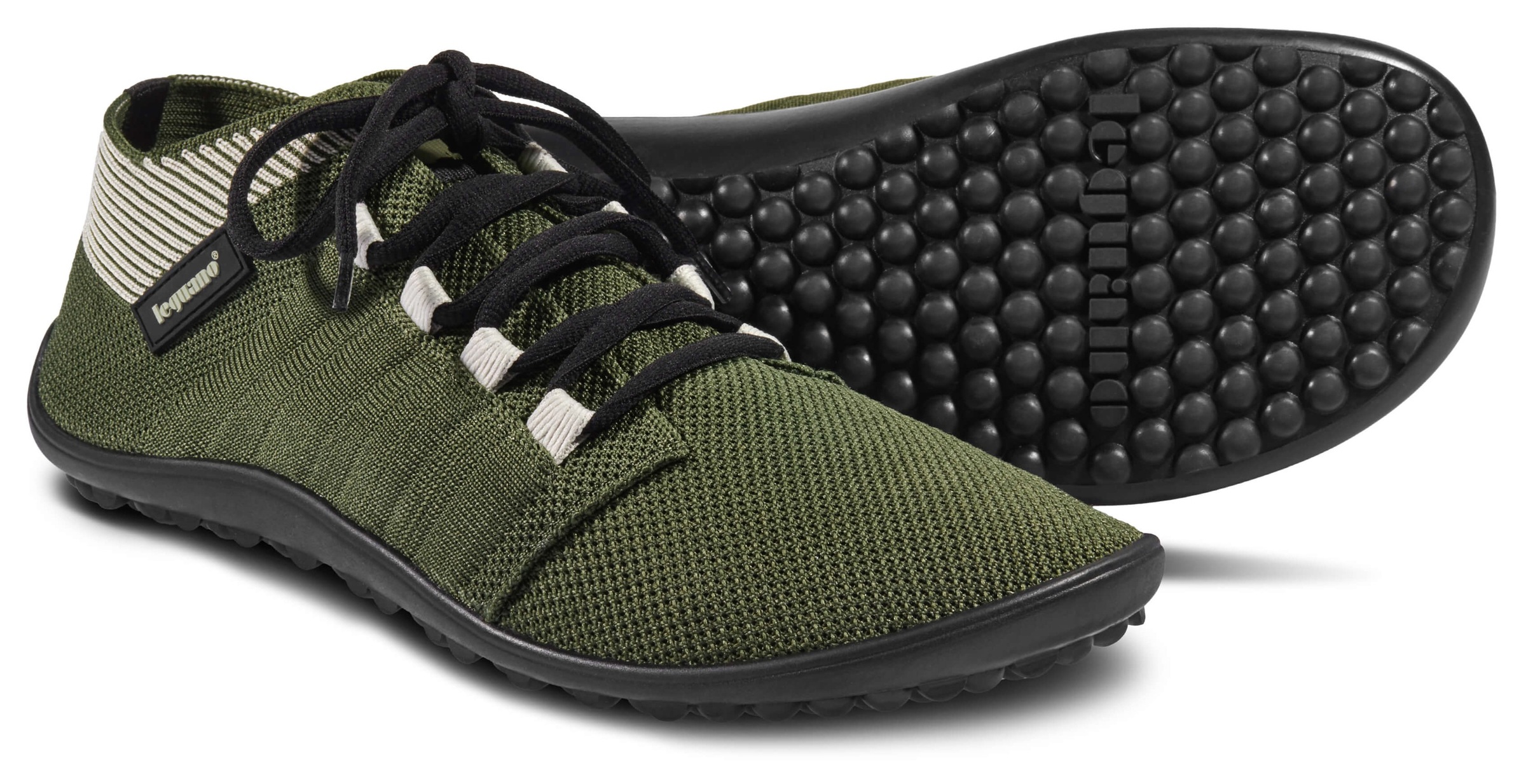 Leguano Barfussschuh »BEAT«, Freizeitschuh, Halbschuh, Schnürschuh für Maschinenwäsche geeignet
