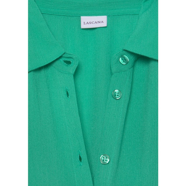 LASCANA Hemdblusenkleid, aus gekreppter Viskose online kaufen bei  Jelmoli-Versand Schweiz