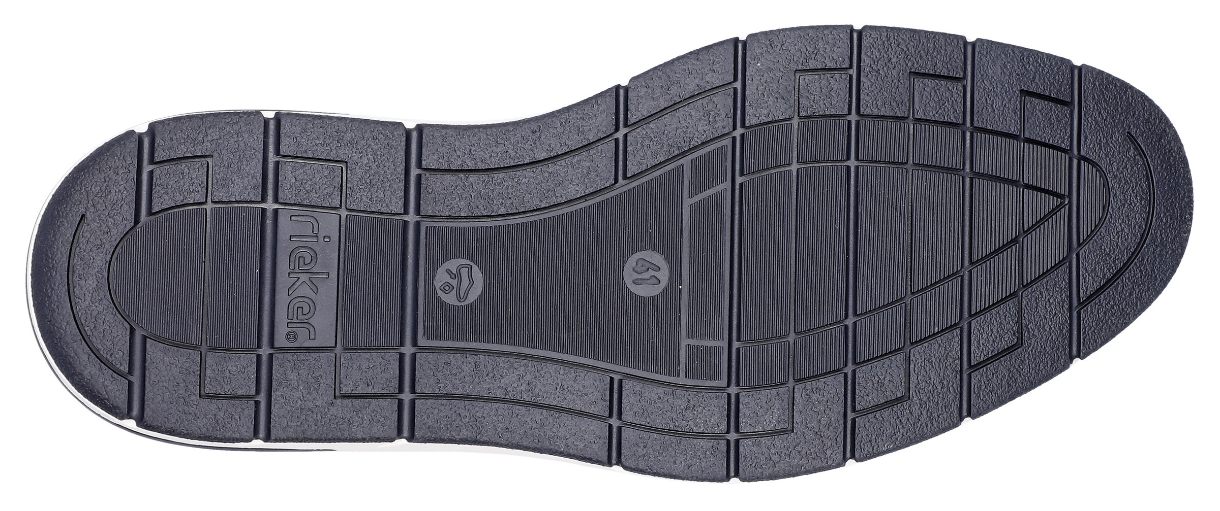 Rieker Sneaker, mit modischer Laufsohle, Freizeitschuh, Halbschuh, Schnürschuh