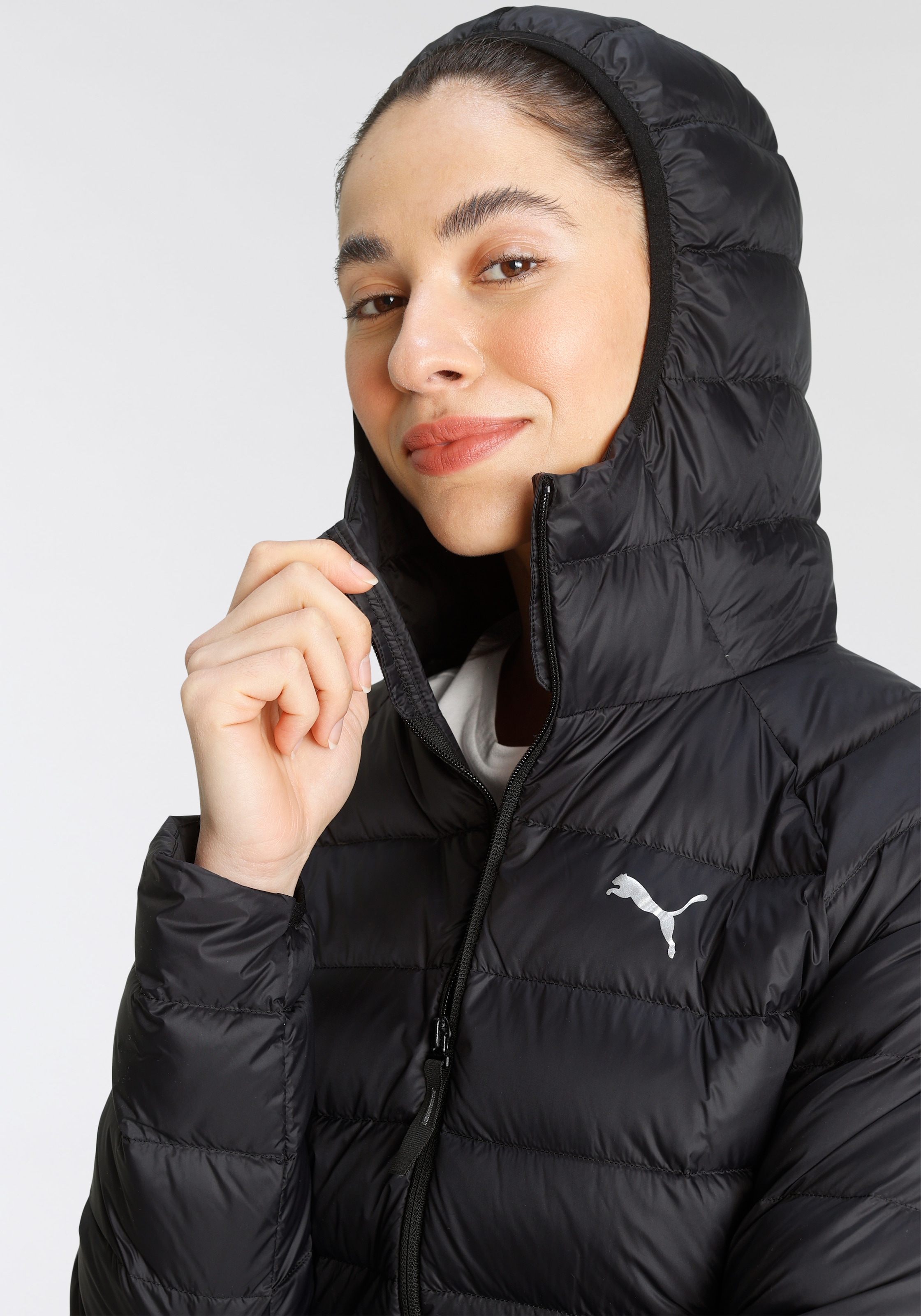 PUMA Daunenjacke »PACKLITE HOODED DOWN JACKET«, mit Kapuze