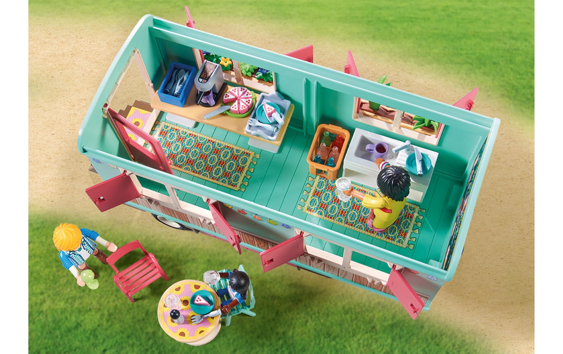 Playmobil® Spielbausteine »Country Gemütliches Bauwagencafé 71441«, (145 St.)