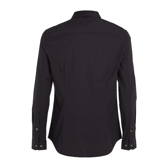 Elasthan Stretch | mit Shirt«, online Fit, Hemd, »Sabim Hemd Stretch Jeans Premium, Langarmhemd Jelmoli-Versand Slim Tommy kaufen