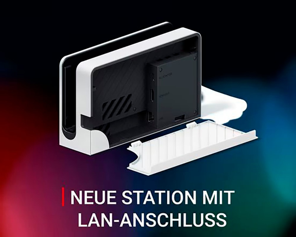 Nintendo Switch Konsolen-Set »OLED weiss inkl. Mario Party Jamboree und exklusiver Nintendo Decke«