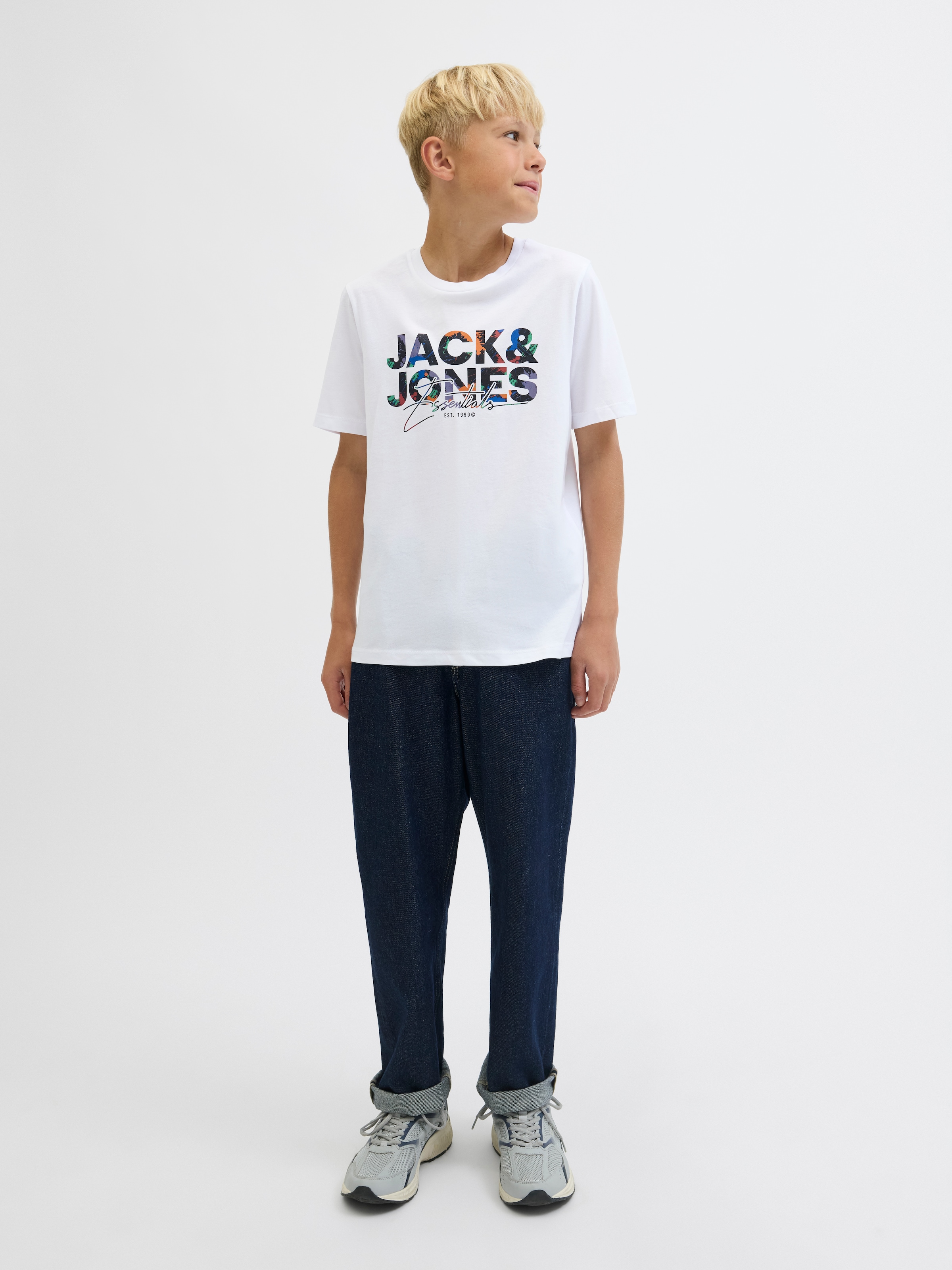 Jack & Jones Junior T-Shirt »JJGEPLAS TEE SS CREW NECK 3PK MP JNR«, (Packung, 3 tlg.)