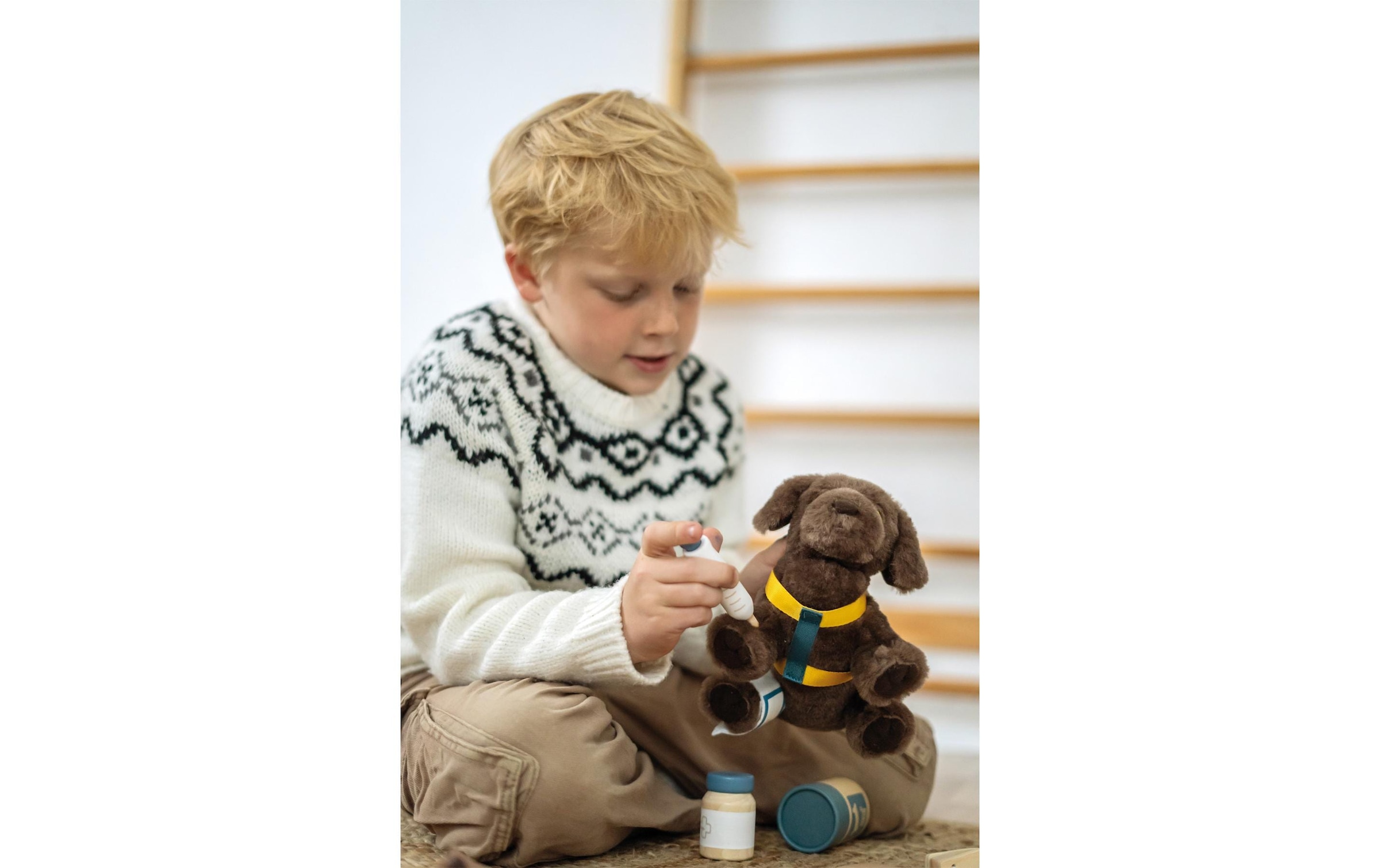 Small Foot Kuscheltier »mit Tasche und Pflege-Set«