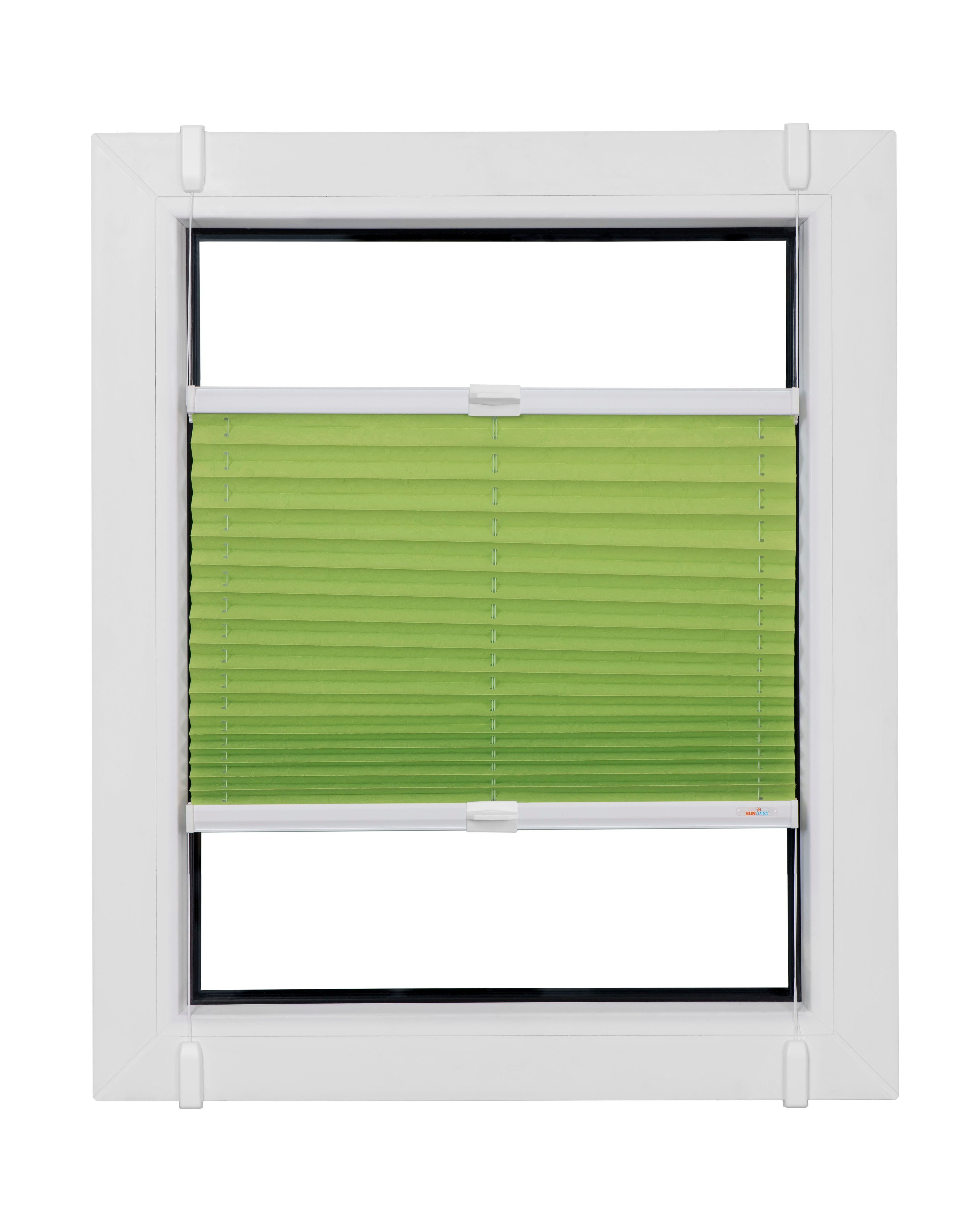 sunlines Plissee "Start-up Style Crush" Lichtschutz ohne Bohren verspannt nach Mass