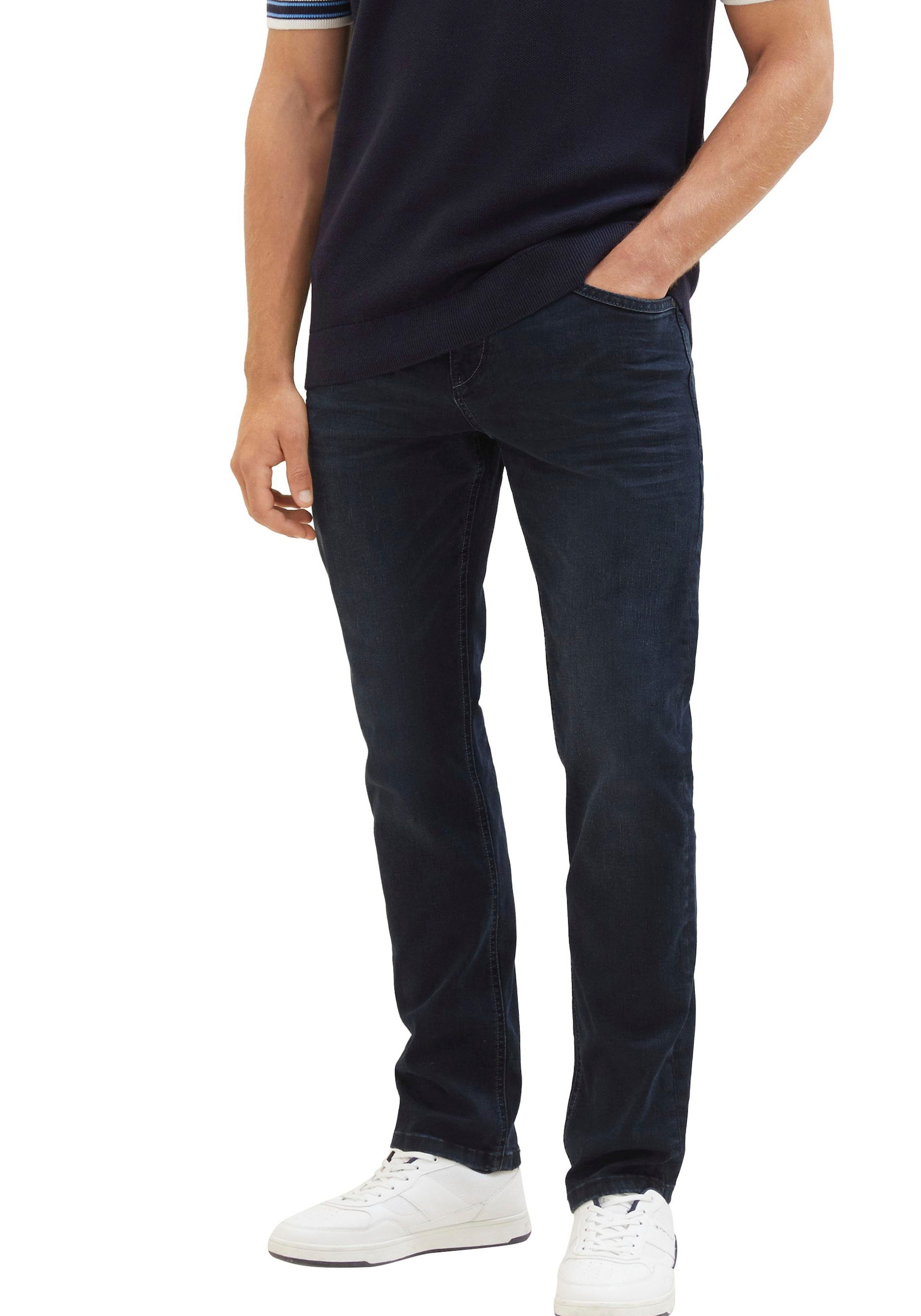 TOM TAILOR Slim-fit-Jeans, in dunkler Waschung