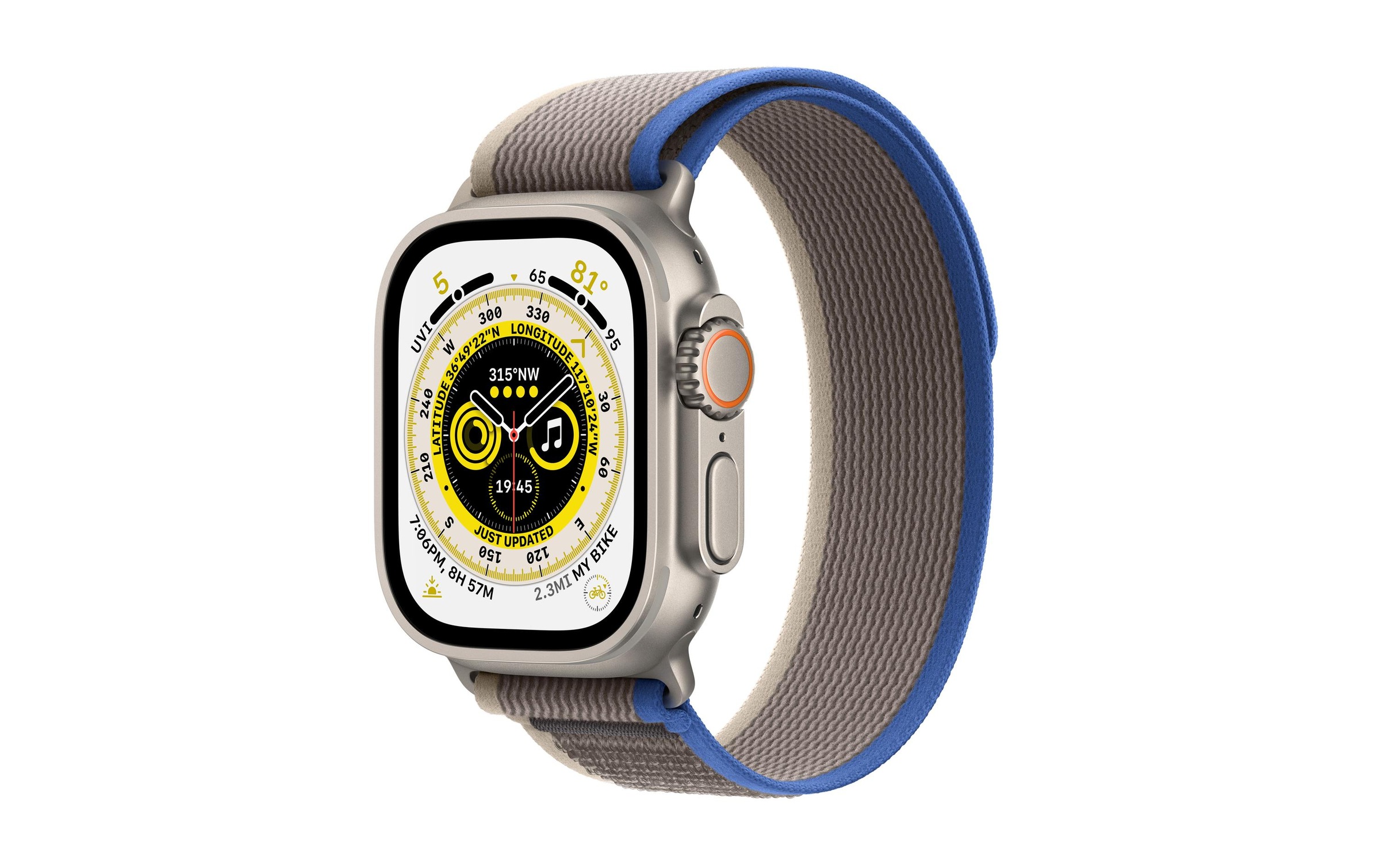 Apple Smartwatch »Ultra, GPS + Cellular, 49mm Titanium Case«, (Watch OS MQFV3FD/A) kaufen