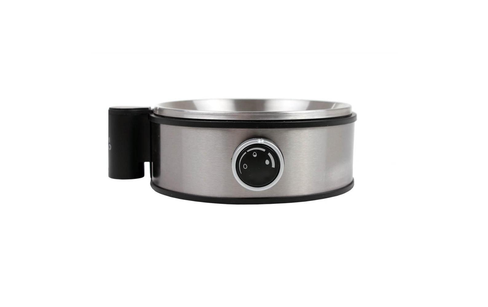 Rommelsbacher Eierkocher »20.ER 400 7 Eier, Silberfarben, Schwarz«, 400 W, Lieferung mit passendem CH-Fixadapter
