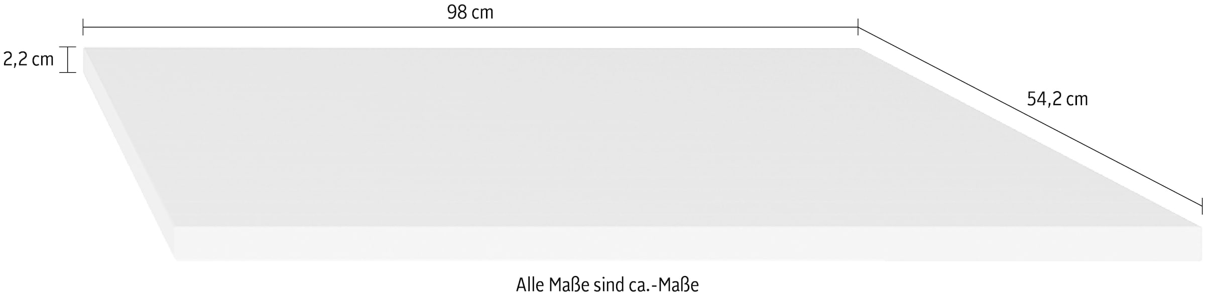 INOSIGN Einlegeboden »Sigma, Breite 98 cm«, 3 teiliges Set, Einlegeboden Zubehör für Serie Sigma