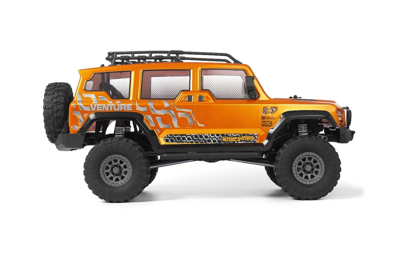 RC-Monstertruck »HPI Venture Wayfinder Orange, RTR,«, Lackiert