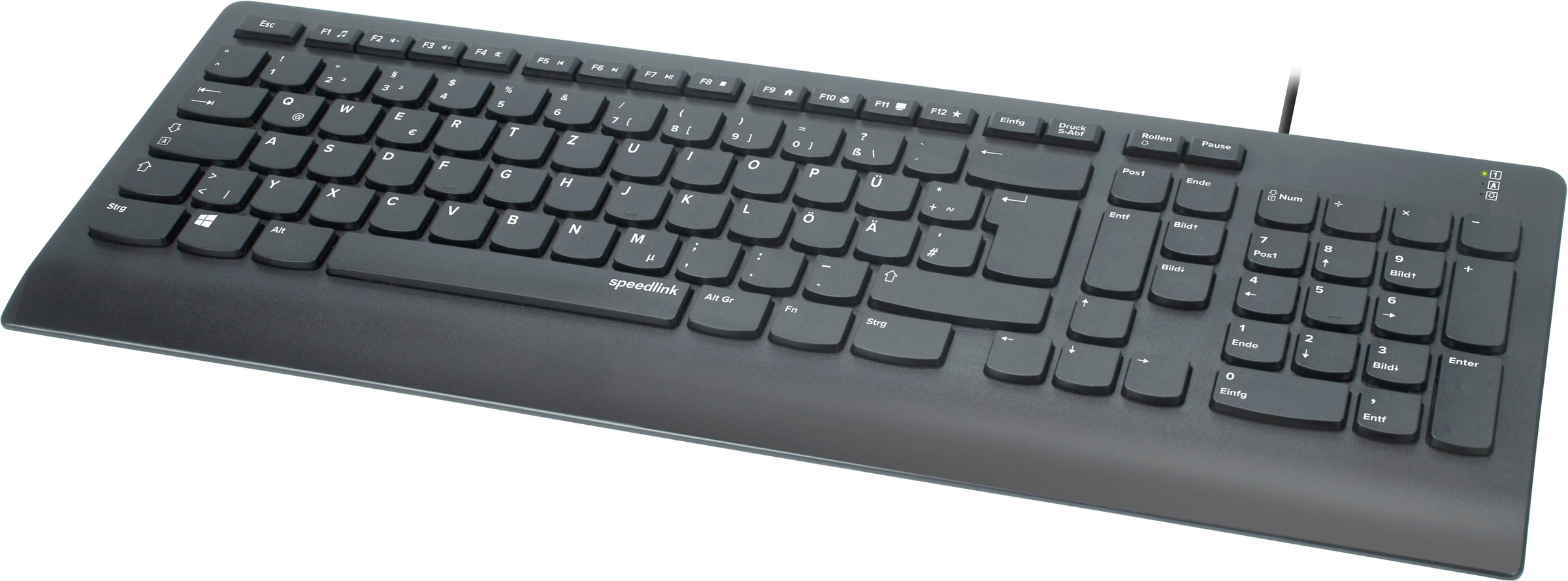 Speedlink PC-Tastatur »HI-GENIC Antibacterial«, (Funktionstasten), antibakteriell