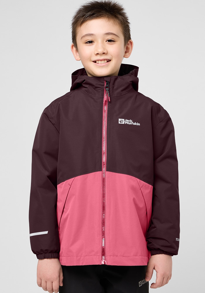 Jack Wolfskin 3-in-1-Funktionsjacke »ICELAND 3IN1 JACKET K«, mit Kapuze