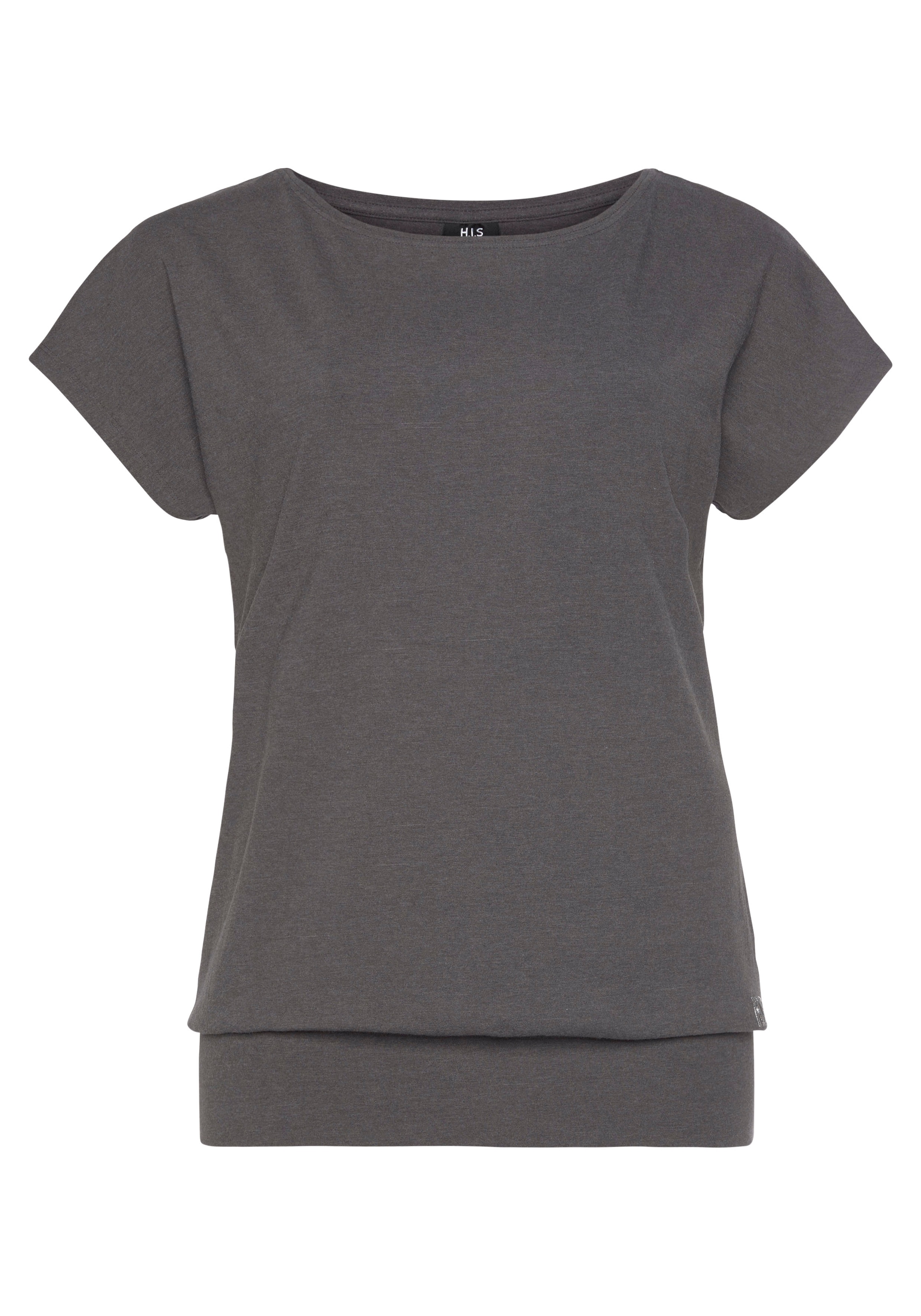 H.I.S T-Shirt »aus Viskose«, (2er-Pack), Kurzarm, sportliche Passform, im 2er-Pack, auch in grossen Grössen