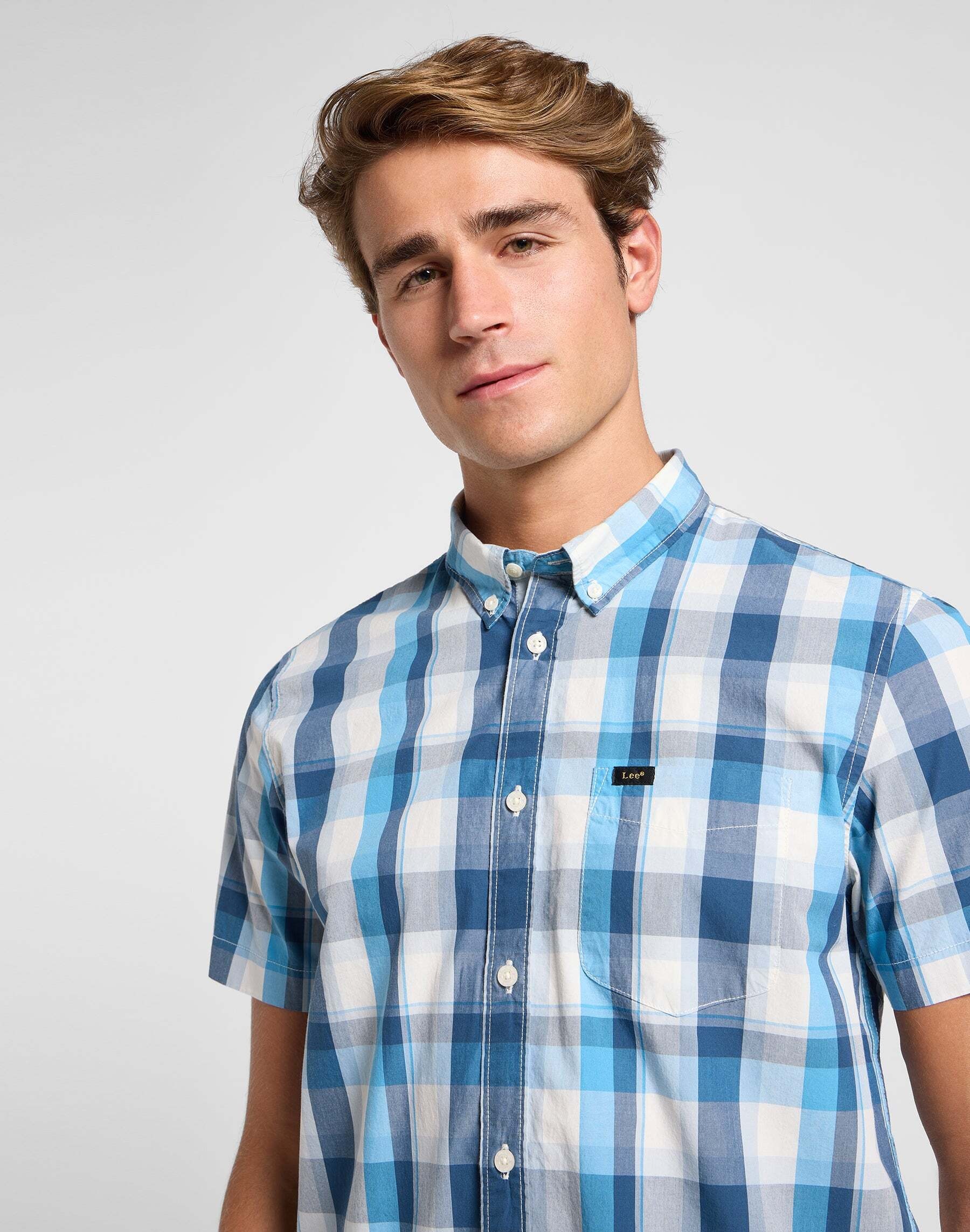 Lee® Kurzarmhemd »LEE Kurzarmhemd Lee Button Down Ss«