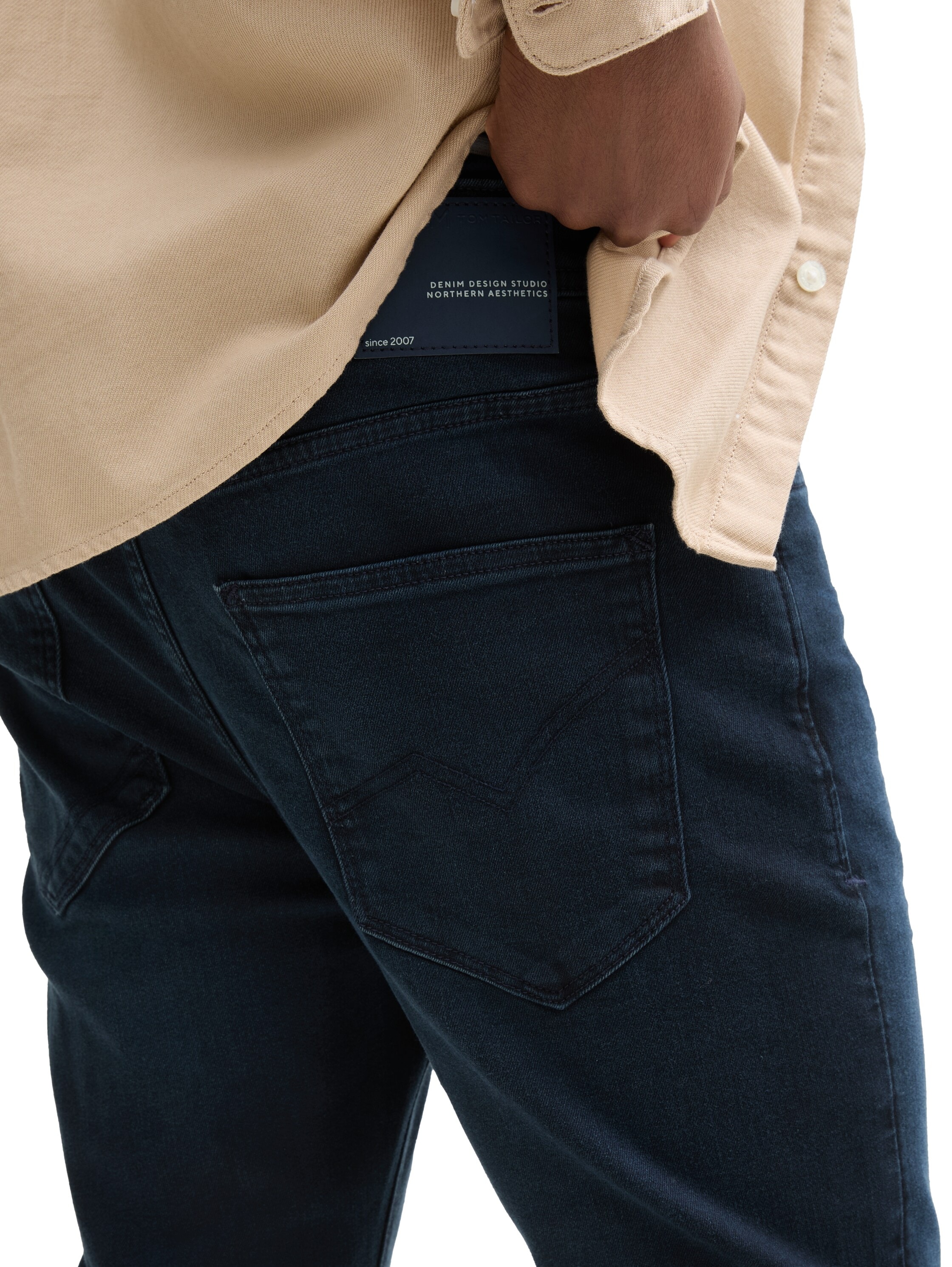 TOM TAILOR Denim Tapered-fit-Jeans, im Five-Pocket Style