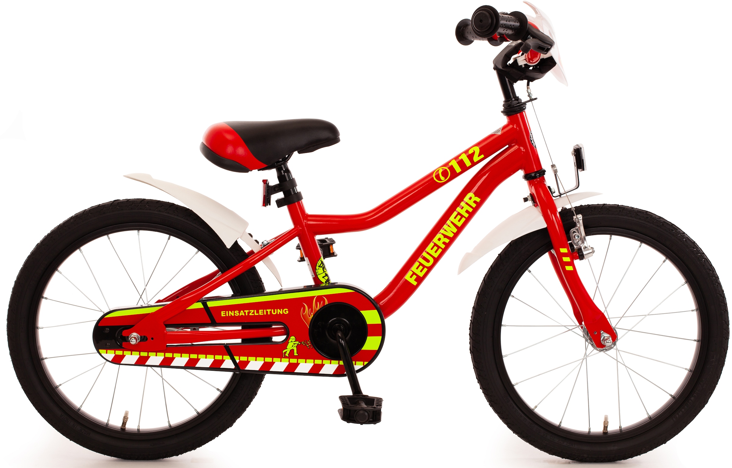 Kinderfahrrad »Feuerwehr«, 1 Gang