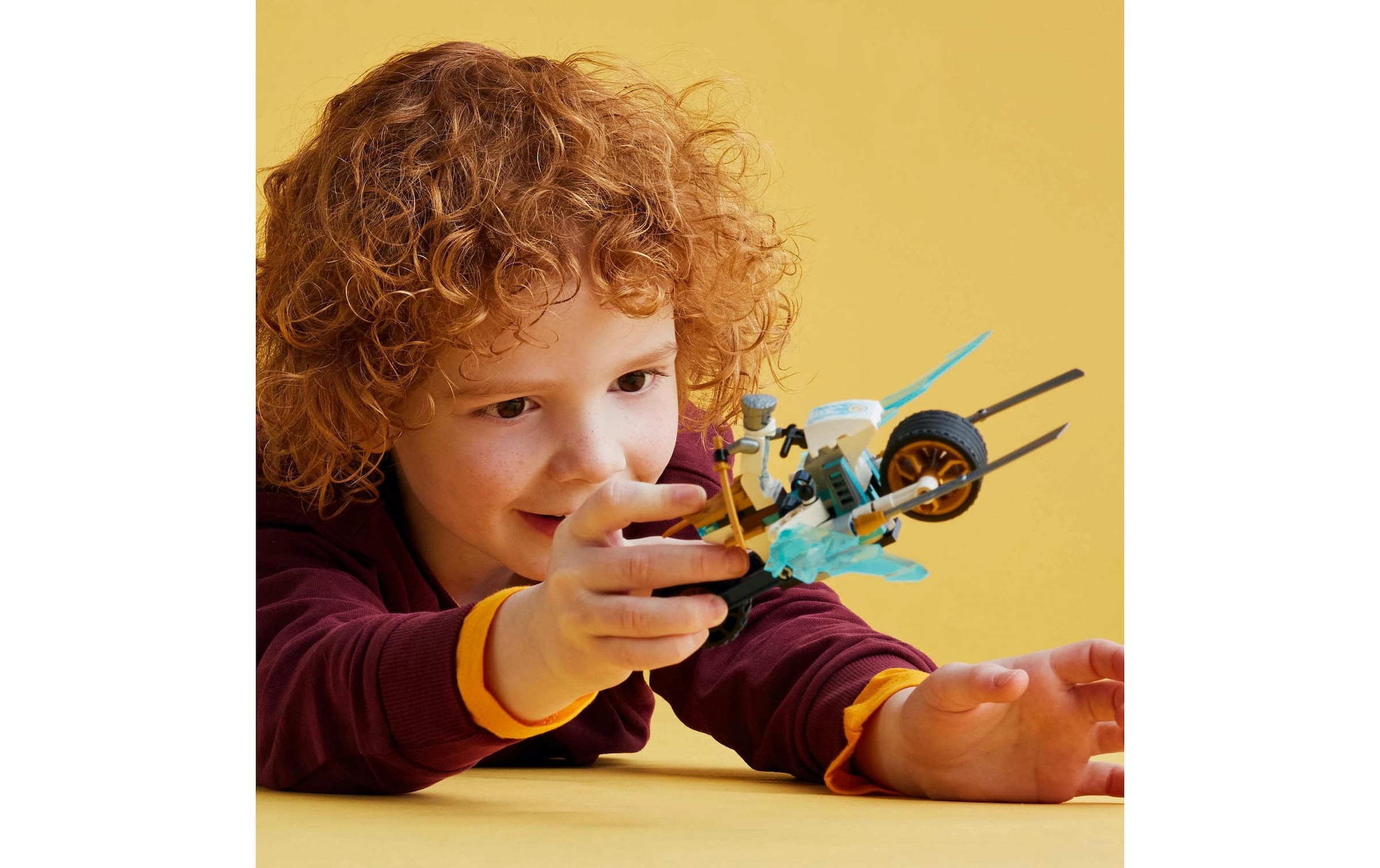 LEGO® Spielbausteine »Ninjago Zanes Eismotorrad 71816«, (84 St.)