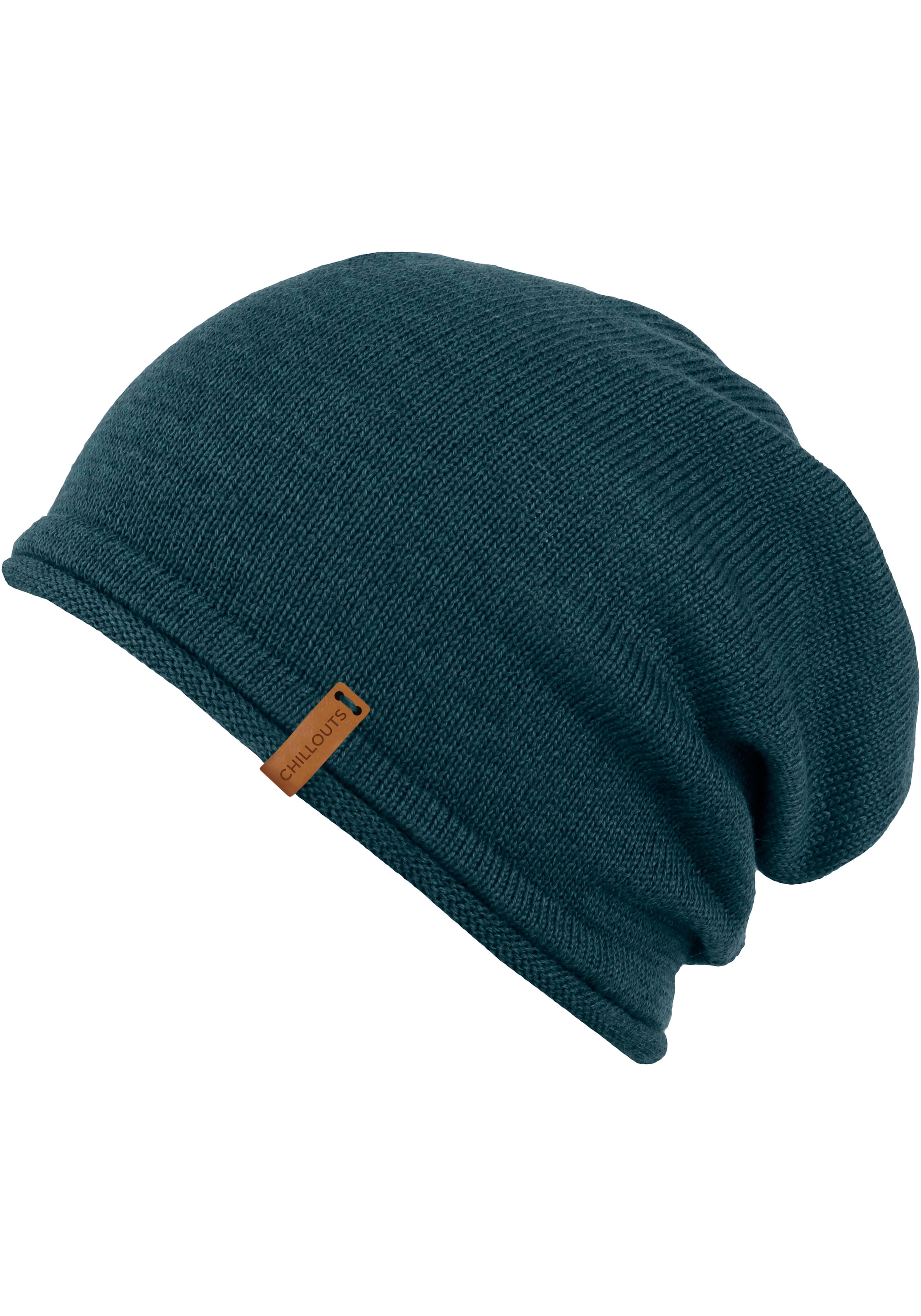 chillouts Beanie »Leicester Hat«, mit lockerer Passform und Wollanteil