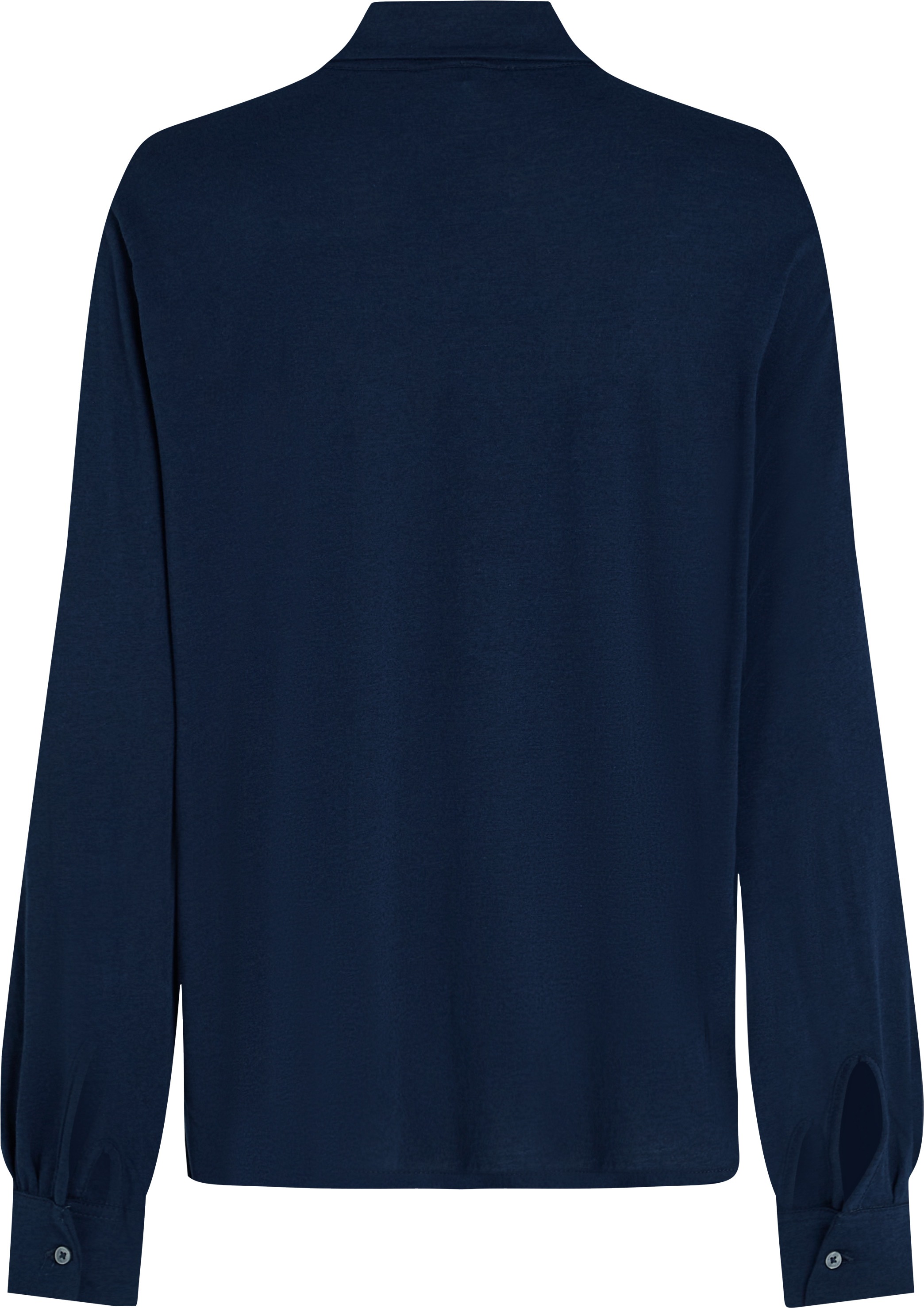 Tommy Hilfiger Klassische Bluse »CASUAL BTN DOWN SHIRT LS«, mit Metalllabel
