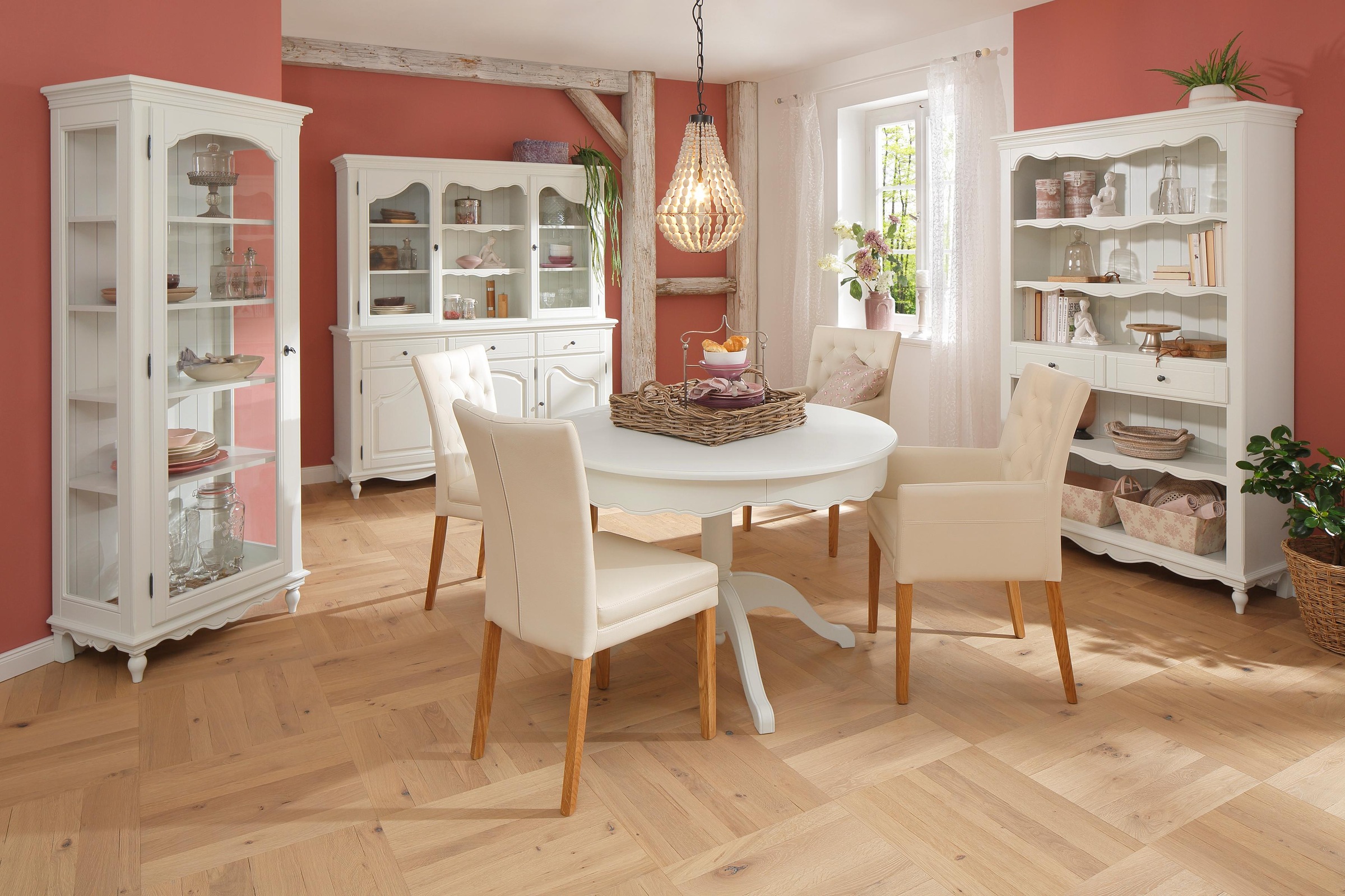 Home affaire Esszimmerstuhl »Colorado BESTSELLER Polsterstuhl«, (Set), 2 St., Kunstleder, Beine in eiche oder nussbaum. Im 2er, 4er oder 6er-Set