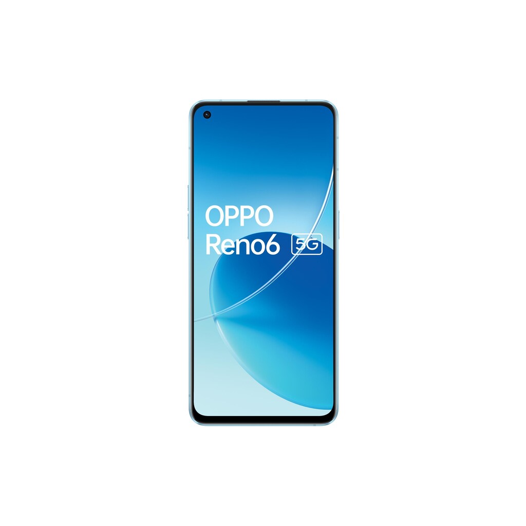 Oppo Smartphone »5G Arctic Blue«, Arctic Blue, 16,26 cm/6,43 Zoll, 128 GB Speicherplatz, 64 MP Kamera