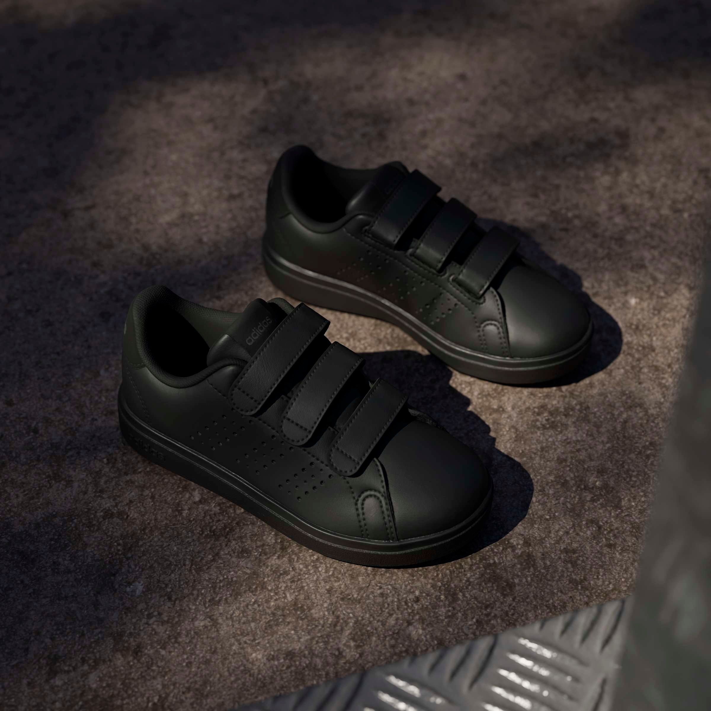 adidas Sportswear Klettschuh »ADVANTAGE BASE 2.0 KIDS«, Design auf den Spuren des adidas Stan Smith