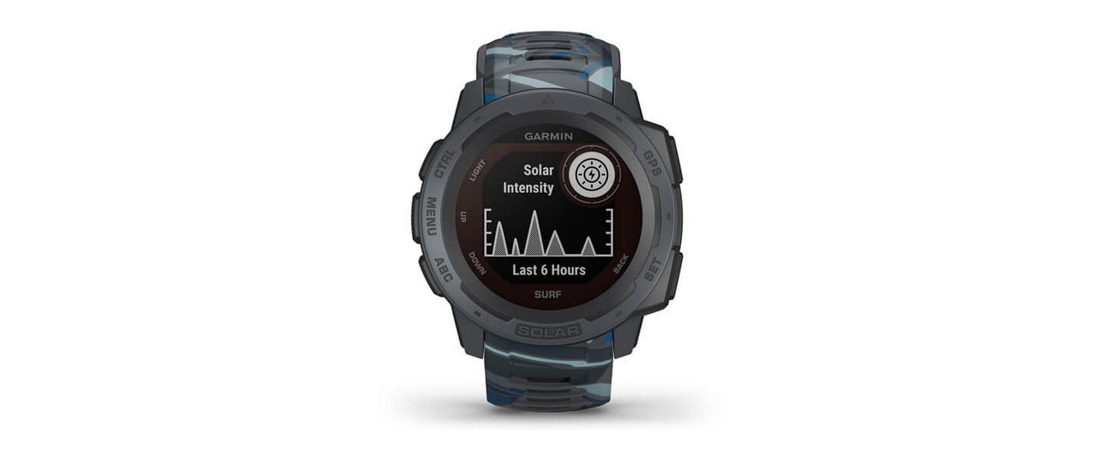 Garmin Smartwatch »GARMIN GPS-Sportuhr Instinct Solar«, (2,2 cm / 0,9 Zoll), Android Wear,)