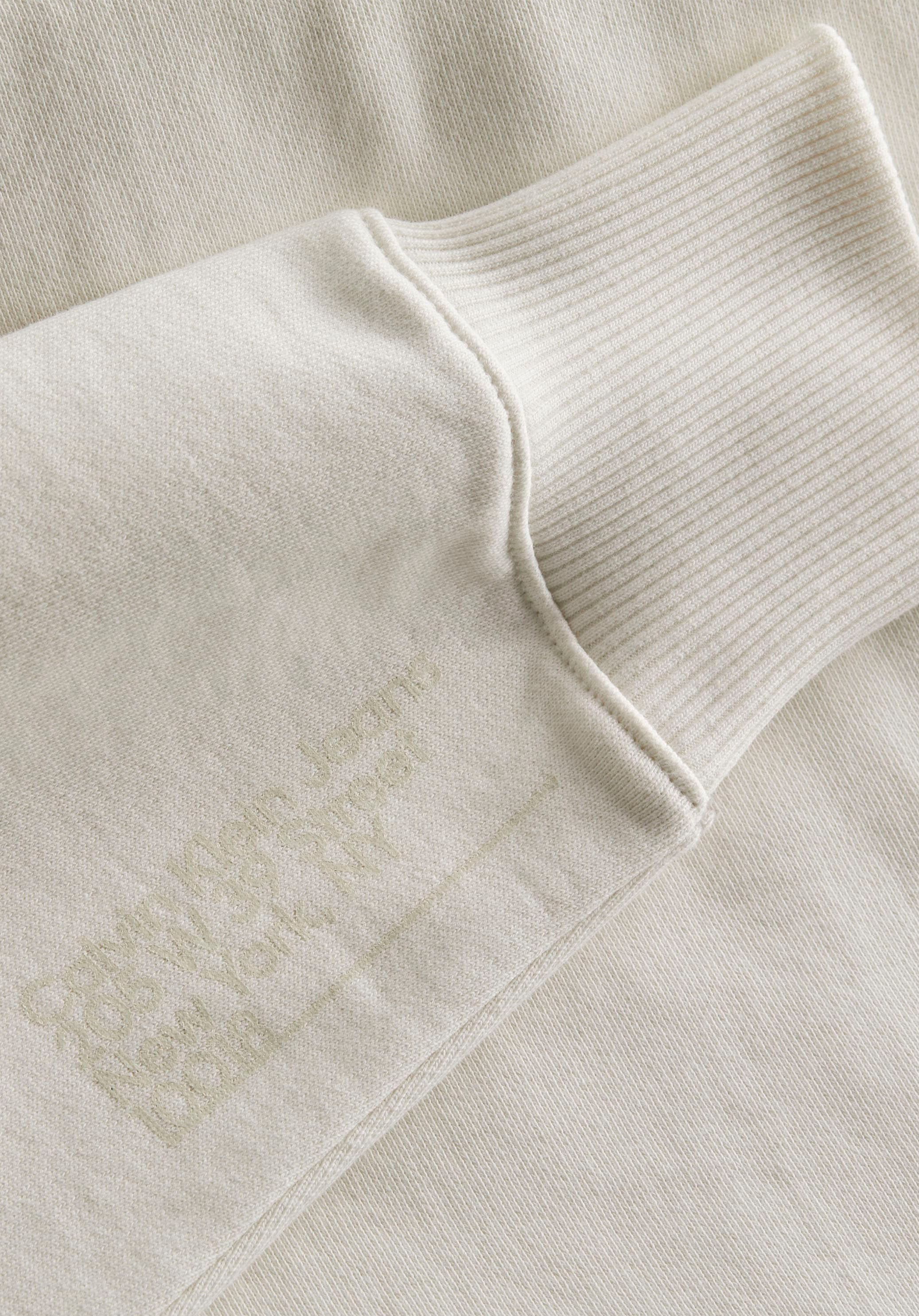 CK Klein Calvin grossem Monogramm-Print vorne | kaufen DRESS«, online HOODIE Calvin Jelmoli-Versand Klein Sweatkleid mit Jeans »LIGHTBOX