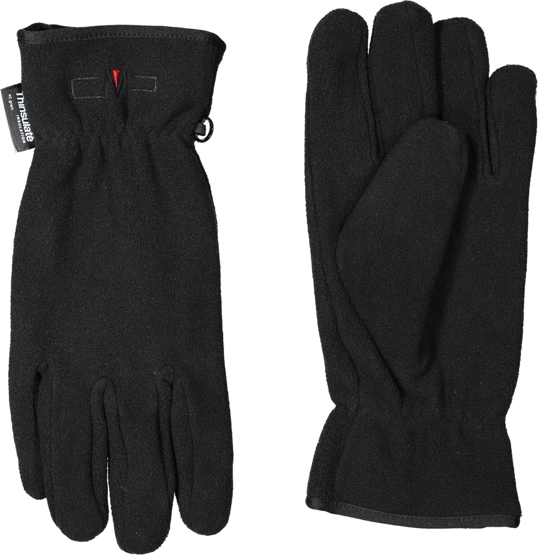 Cmp Herren Nero Fleecehandschuhe "Man Fleece Gloves" Mit Logostickerei, Atmungsaktiv, Aus Polyester