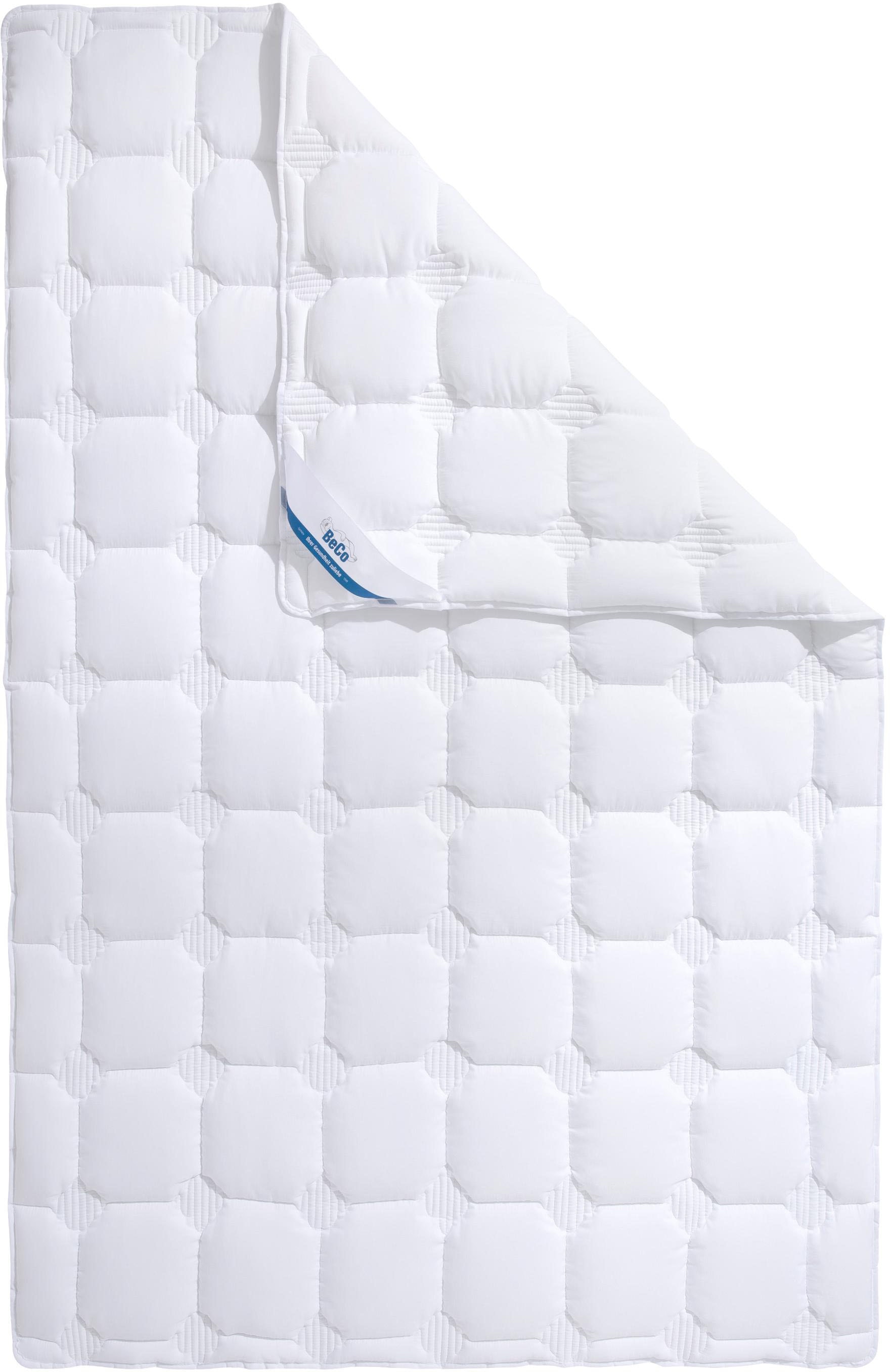 Beco Kunstfaserbettdecke »Double DeLuxe«, normal, Füllung Polyester, Bezug Microfaser / Tencel, (1 St.), Getestet vom Institut Hohenstein !!! 4 von 5 Sterne*