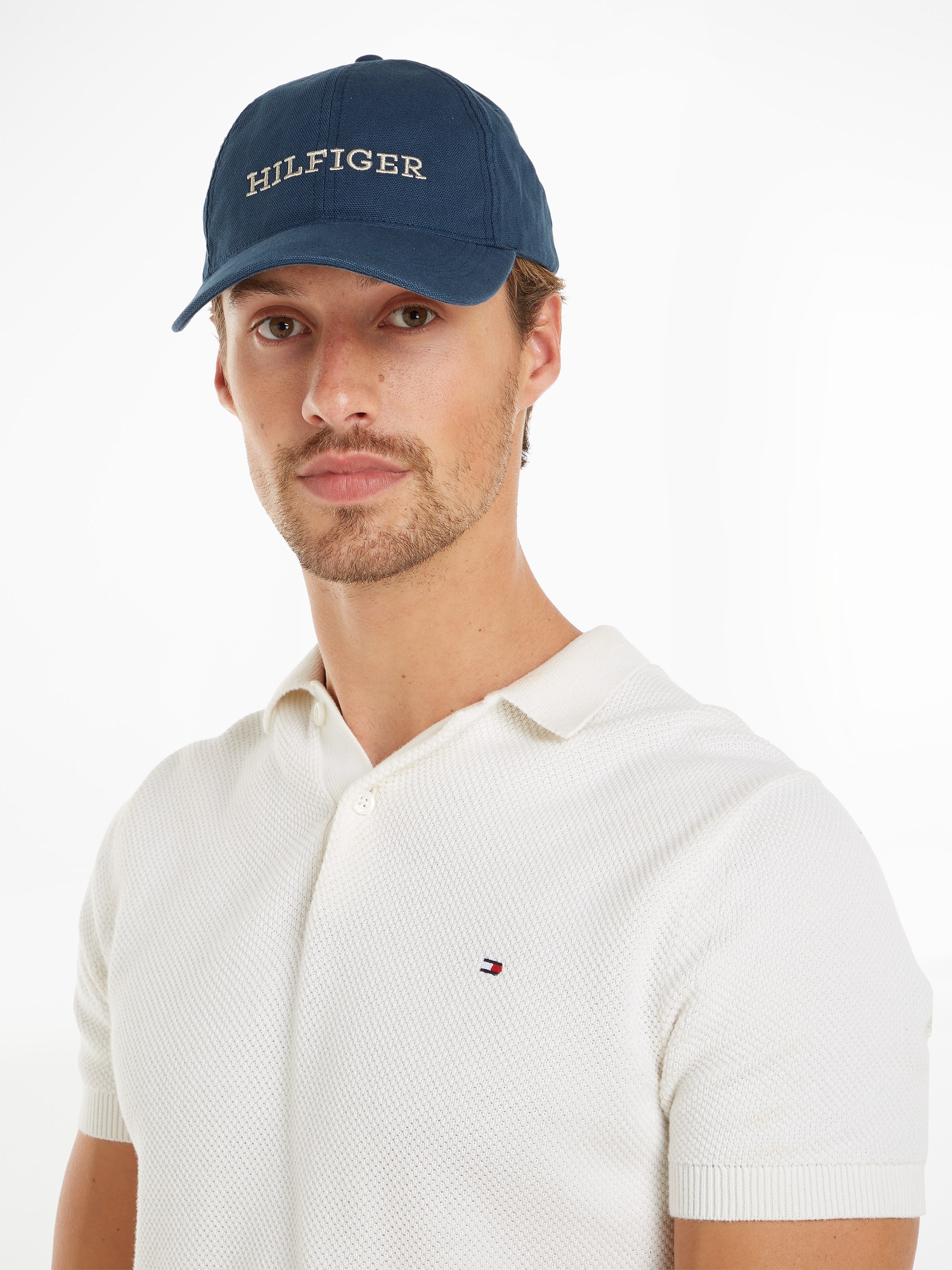 Tommy Hilfiger Baseball Cap »TH MONOTYPE SOFT 6 PANEL CAP« mit Logoschriftzug