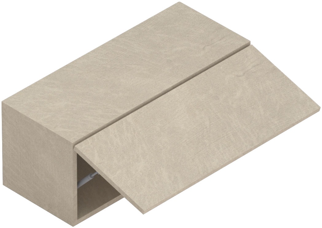 INOSIGN Hängevitrine »Infinity Breite 69 cm, Höhe 29 cm, Hängeschrank mit 1 Klappe,«, Wandschrank waagerecht zu hängen, verschiedene Farben