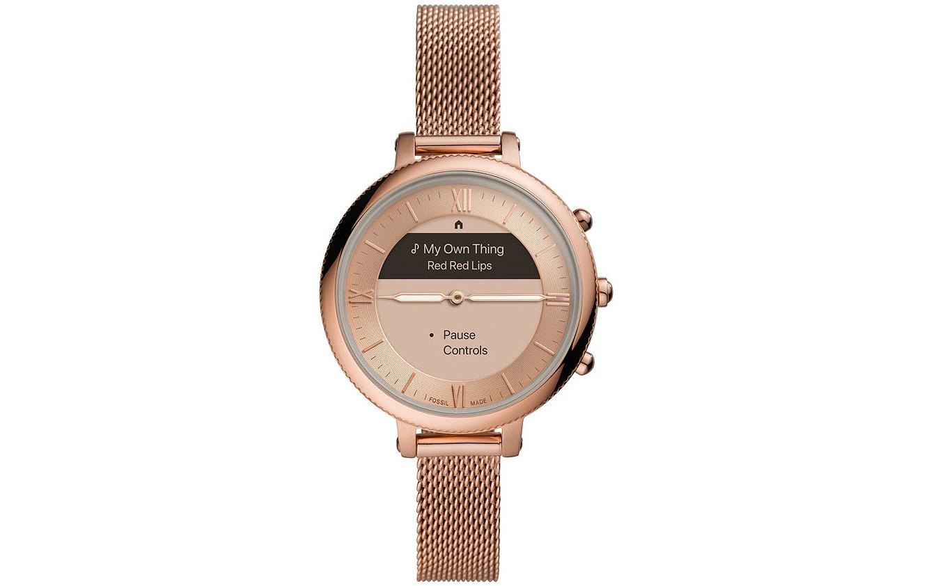 Fossil Smartwatch »Monroe Hybrid HR FRW7059 Ø 38 mm«, Android Wear,)