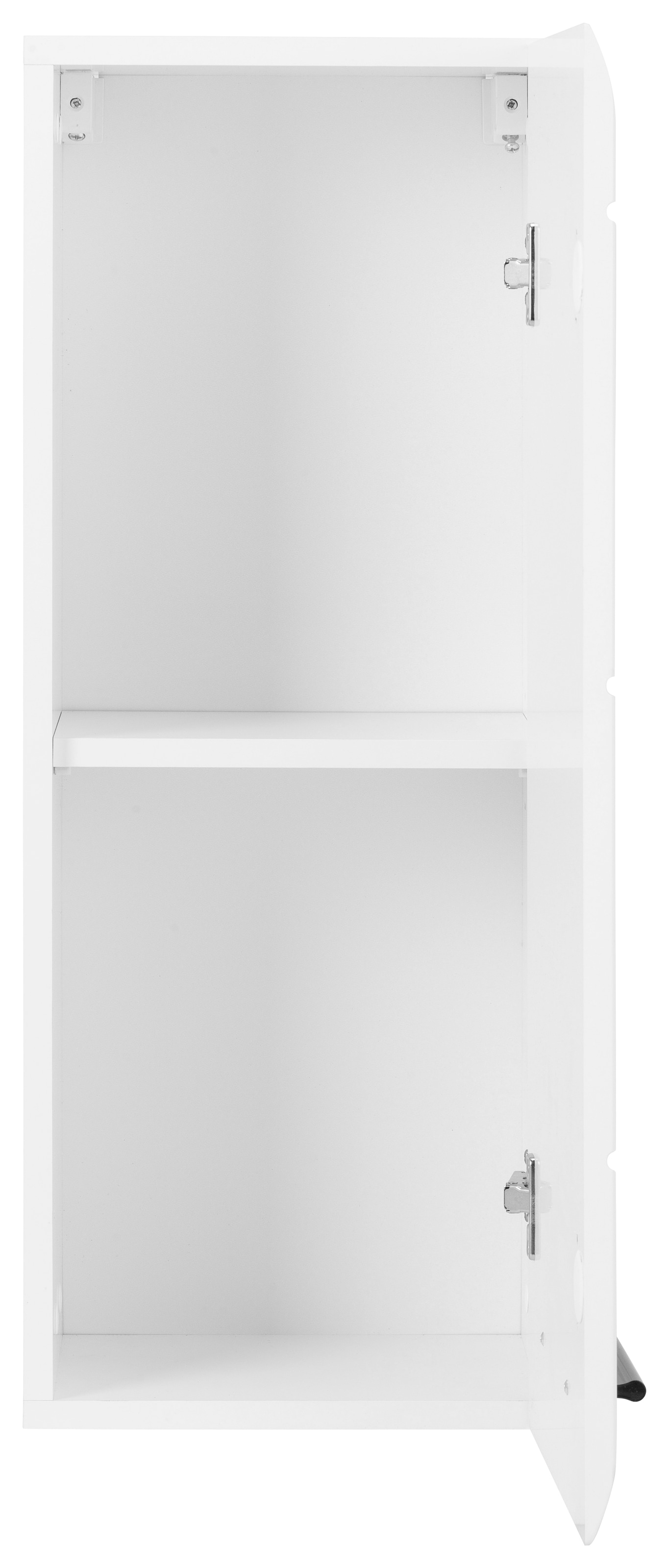 INOSIGN Hängeschrank »Sovana«, Badezimmerschrank mit 2 Fächern in Weiss - Masse (B/T/H) 30/24/77 cm