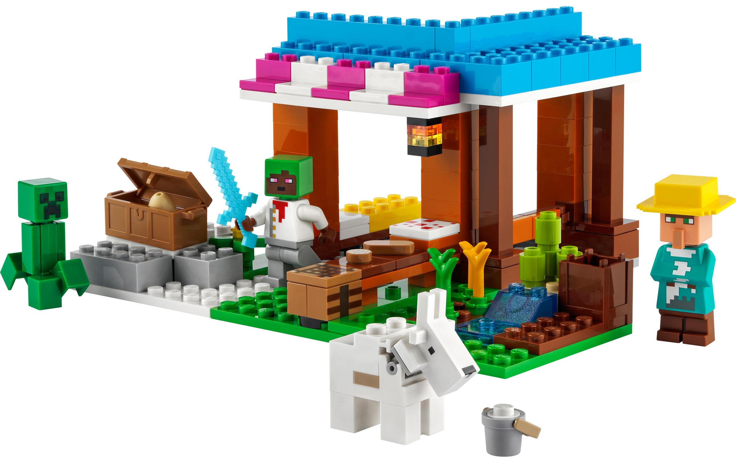 LEGO® Spielbausteine »Die Bäckerei 21184«, (154 St.)