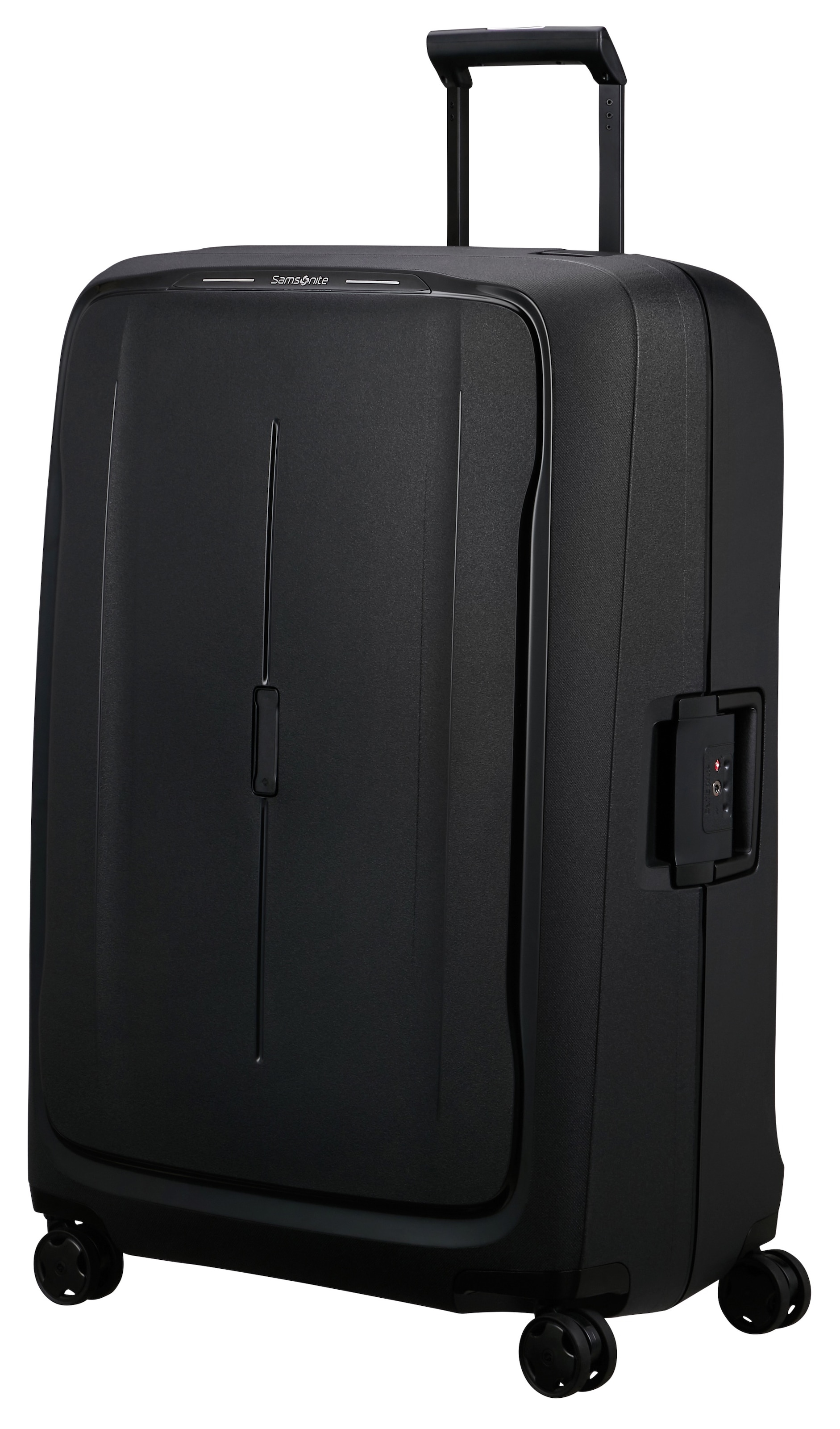 Samsonite Trolley à coque dure »ESSENS, verschiedene Grössen und Farben« 140 litre 4 Rollen avec boîtier en polypropylène robuste, avec plusieurs 