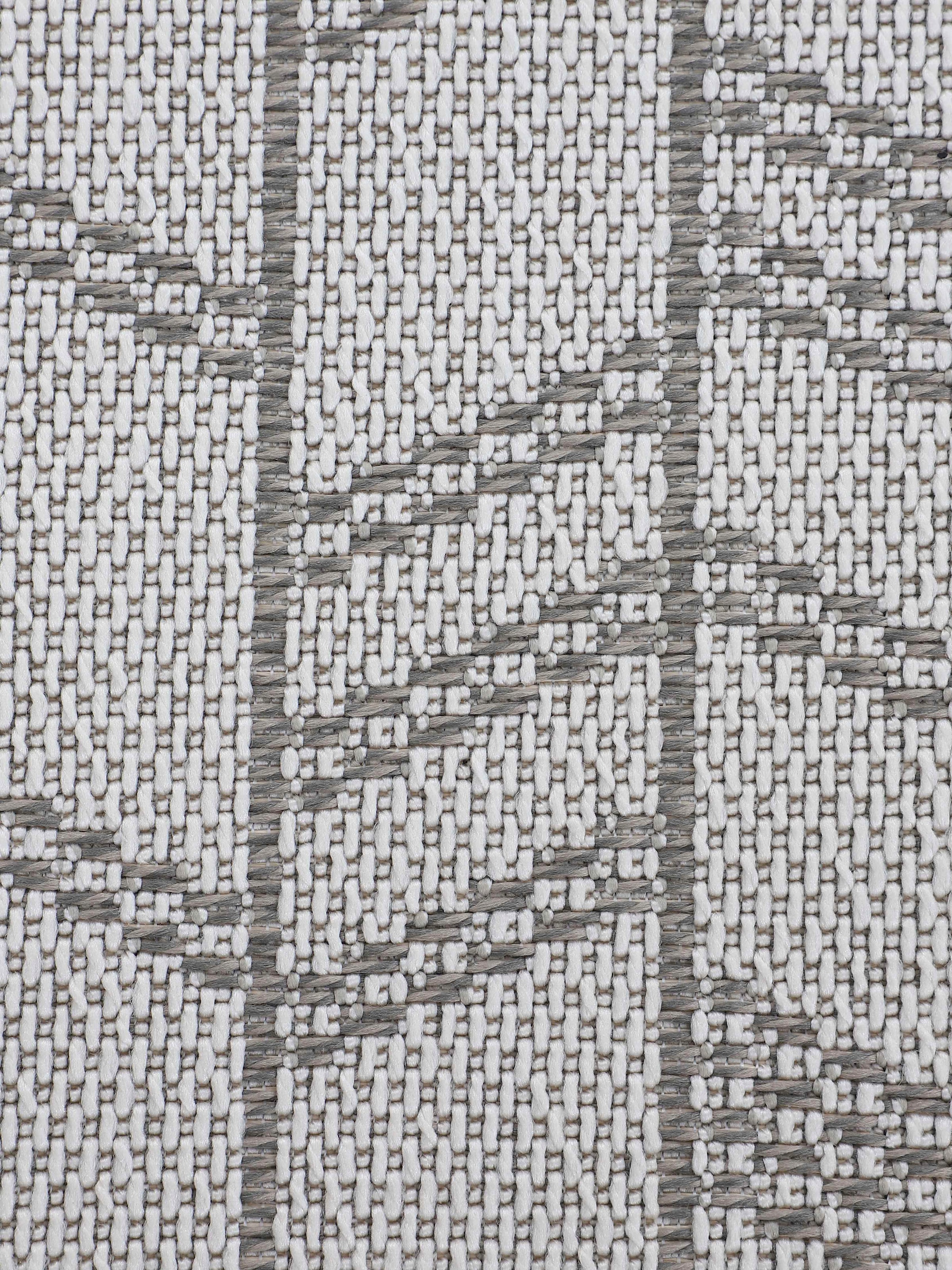 carpetfine Teppich »Boho 102,  auch als Läufer erhältlich«, rechteckig, 4 mm Höhe, robustes Flachgewebe, Sisal Optik, UV-beständig, In- und Outdoor