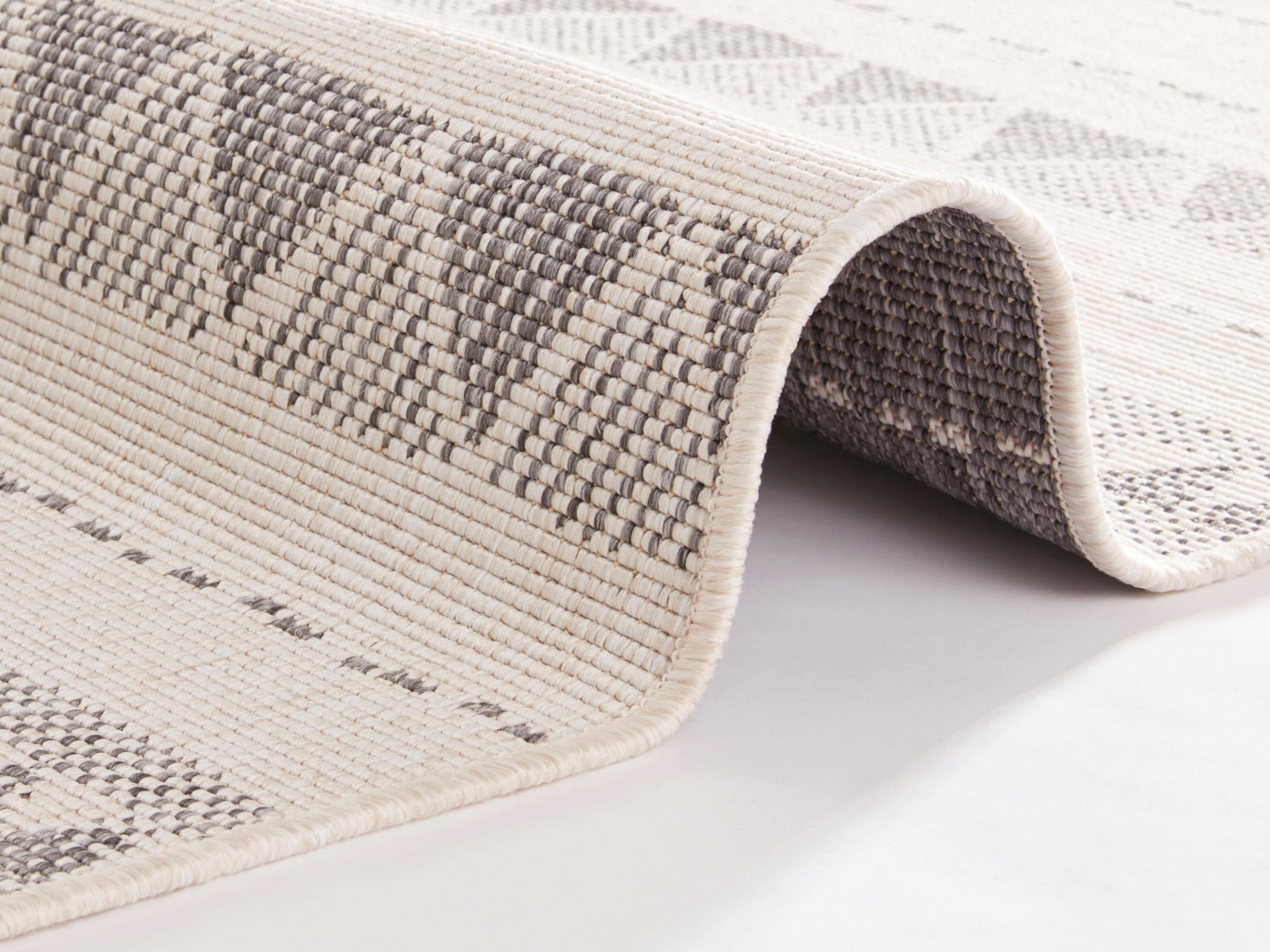 NORTHRUGS Läufer »Bahamas«, rechteckig, 5 mm Höhe, In-& Outdoor, Wetterfest, Balkon, Garten, Wohnzimmer, Wasserfest