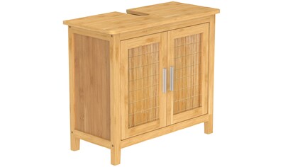Schütte Waschbeckenunterschrank »Bambus«, mit zwei Türen, Badmöbel mit... kaufen