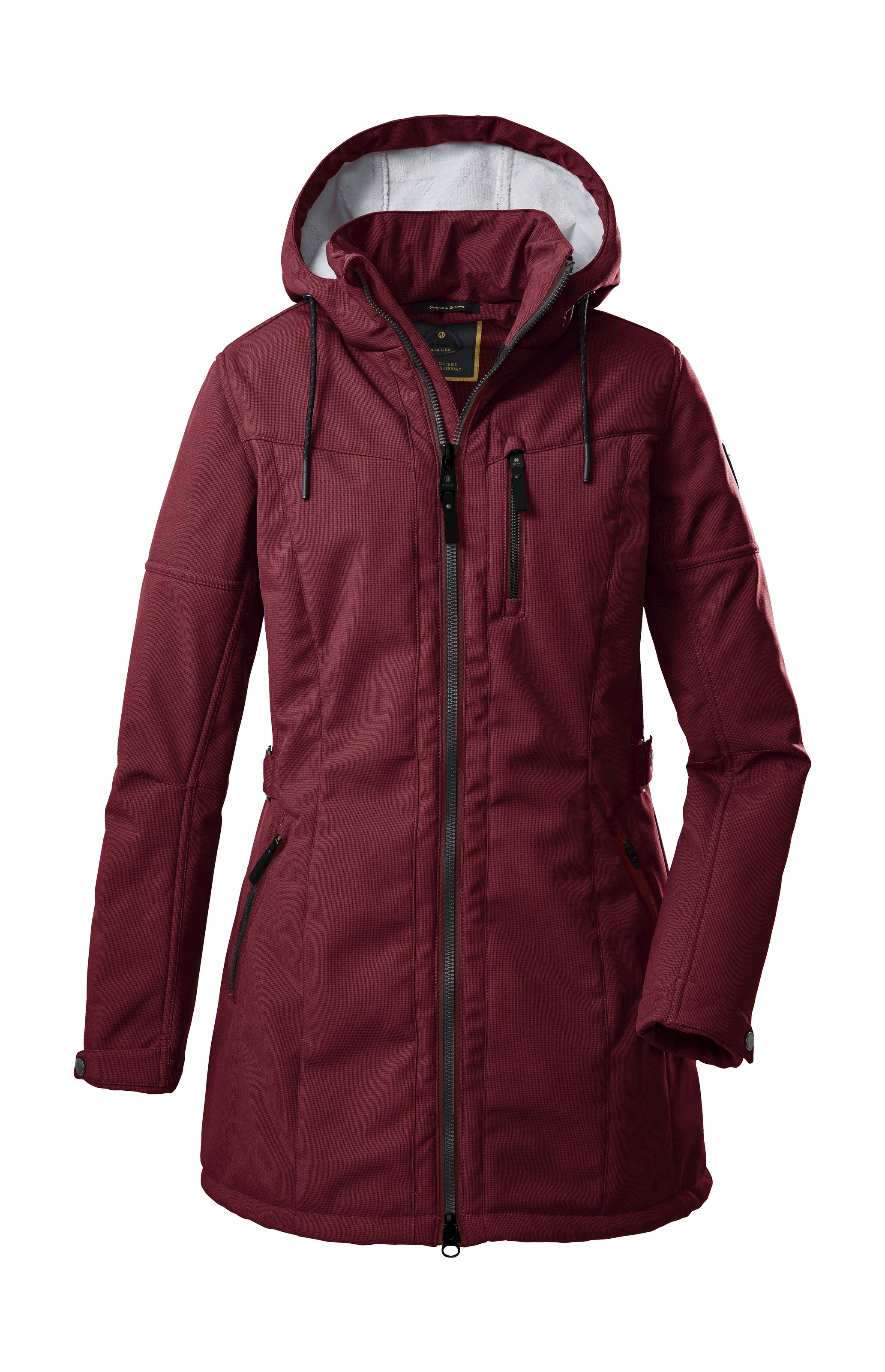 G.I.G.A. DX by killtec Softshellparka »GW 5 WMN SFTSHLL PRK« Damen Softshell Parka: wasserabweisend, winddicht, atmungsaktiv