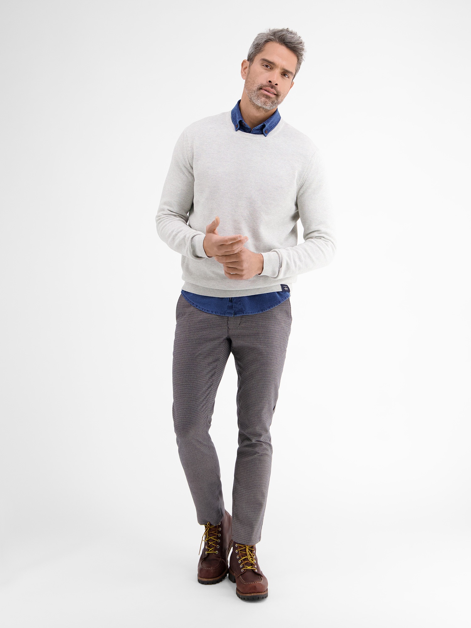 LERROS Strickpullover »LERROS Basic Strickpullover«