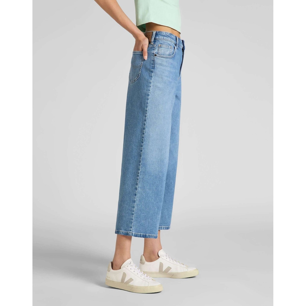 Lee® Straight-Jeans »LEE Flared Jeans Jody Straight Crop«