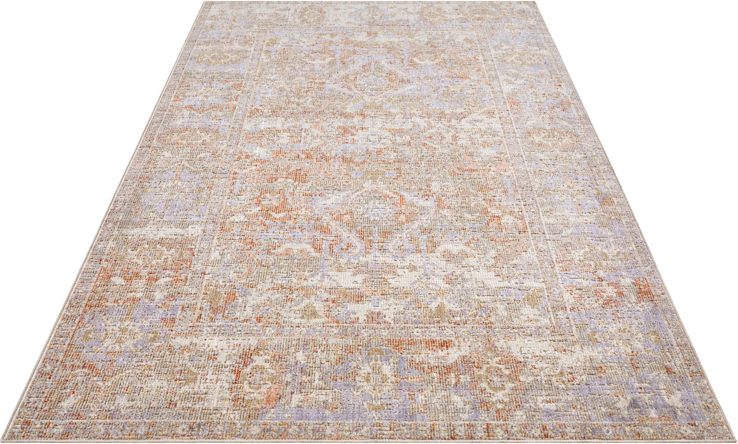 NORTHRUGS Teppich »Port Said«, rechteckig, 3 mm Höhe, In-& Outdoor, Läufer, Wetterfest, Balkon, Wohnzimmer, Orient