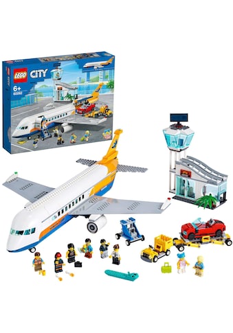 LEGO® Konstruktionsspielsteine »Passagierflugzeug (60262), LEGO® City«, (669 St.) kaufen