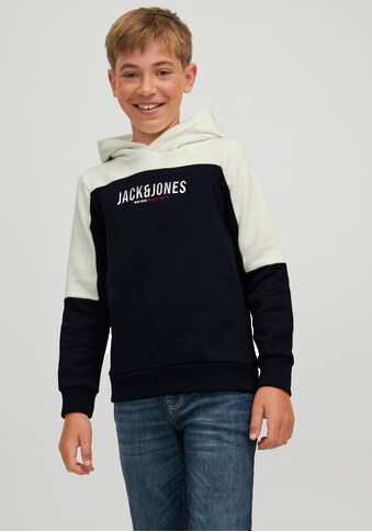 Jack & Jones Junior Kapuzensweatshirt »JJEDAN BLOCKING SWEAT HOOD NOOS JNR« kaufen