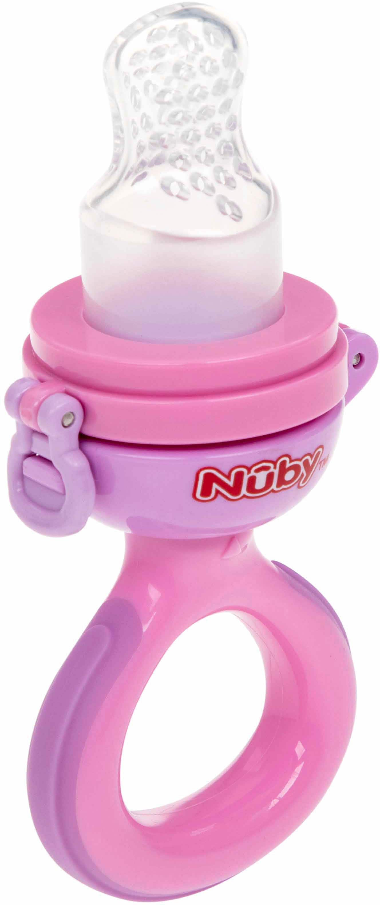 Nuby Schnuller »Frucht- und Frischkostsauger, pink«
