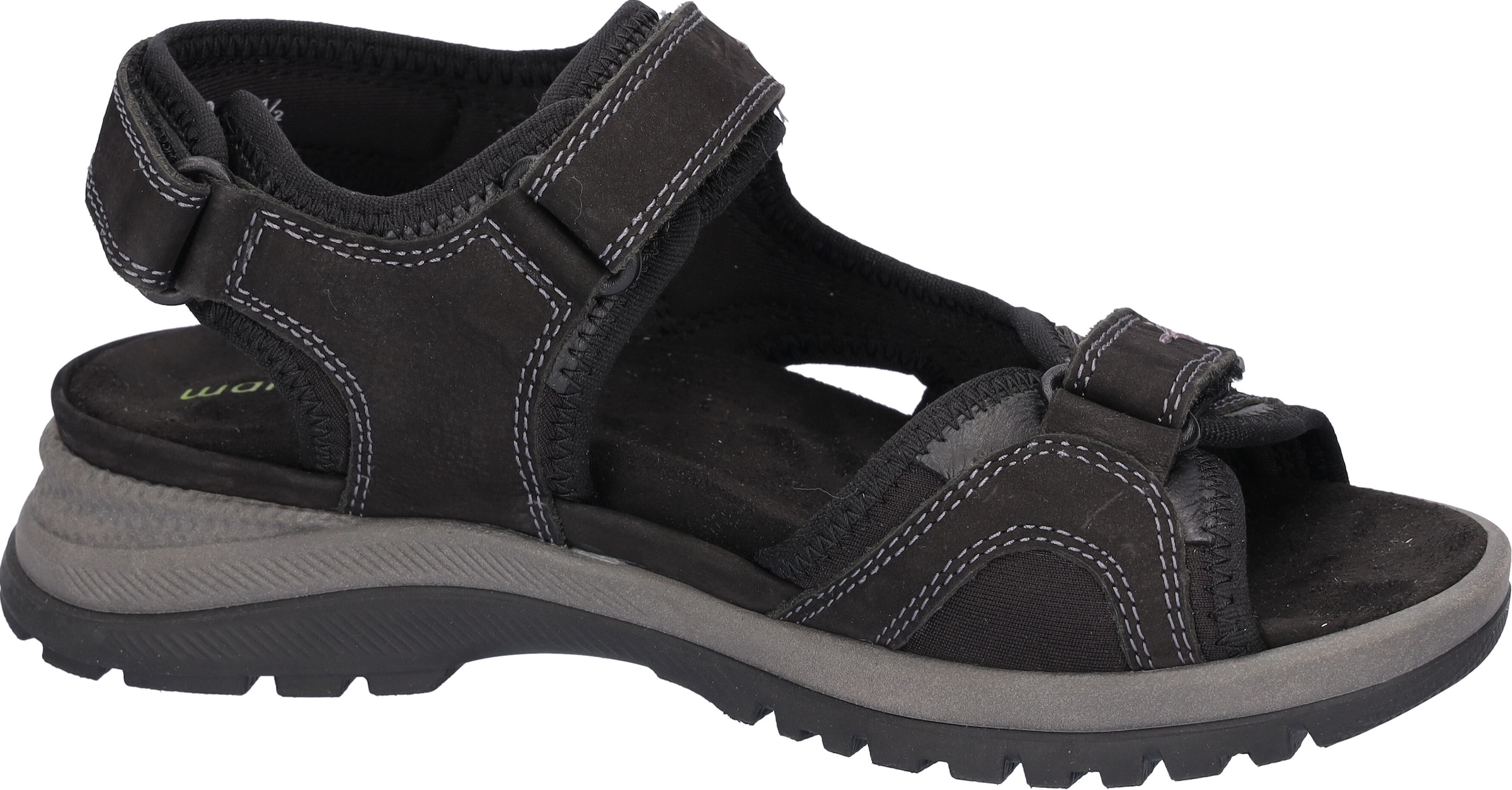 Waldläufer Trekkingsandale »H-Sora«, Outdoorschuh, Sommerschuh, Keilabsatz, in bequemer Schuhweite H